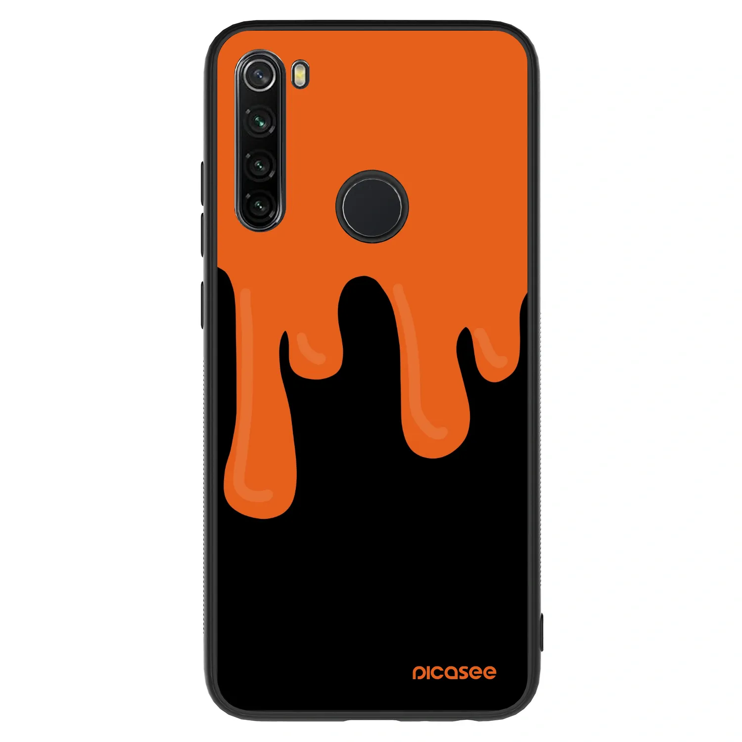 Picasee ULTIMATE CASE za Xiaomi Redmi Note 8 - Orange spooky