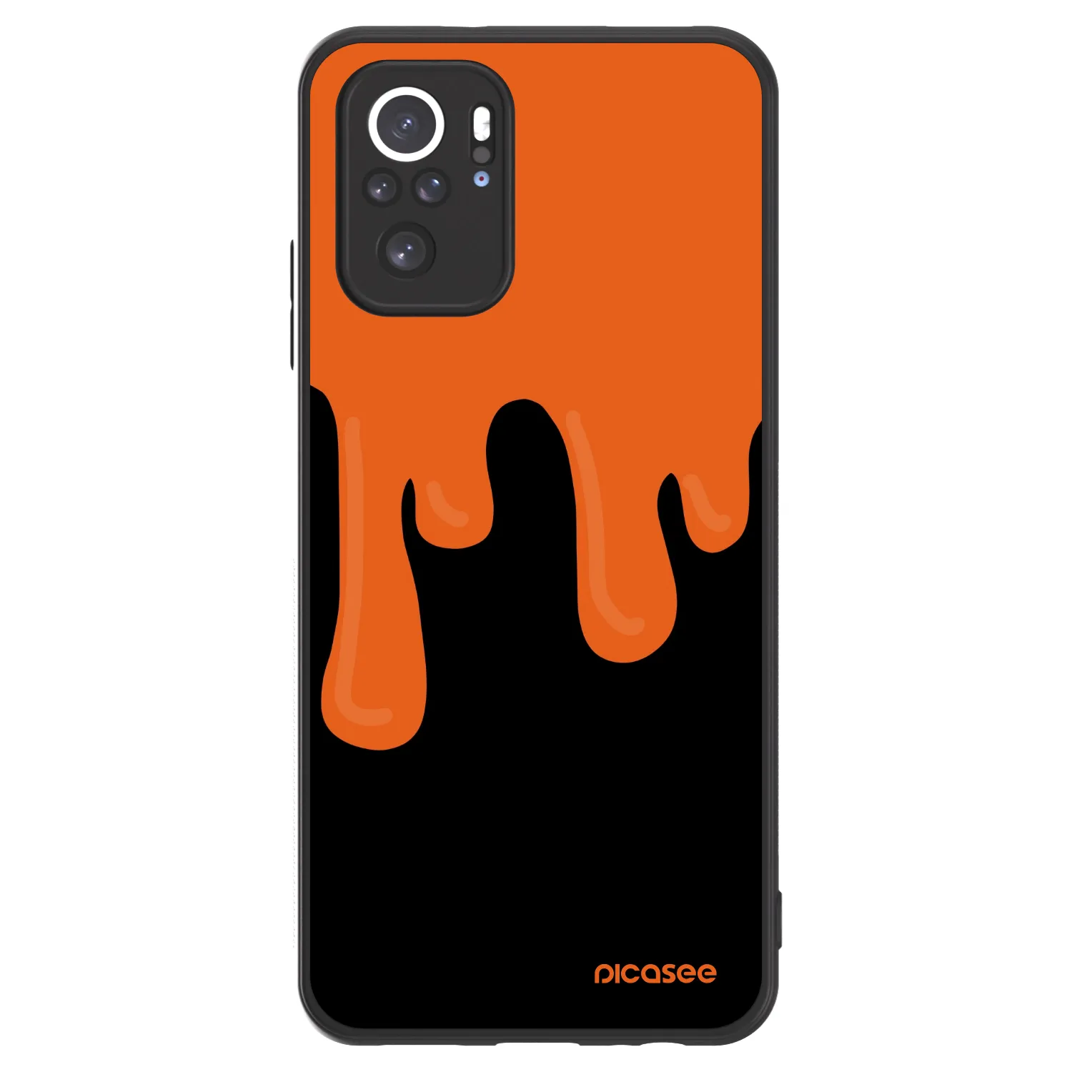 Picasee ULTIMATE CASE za Xiaomi Redmi Note 10 - Orange spooky