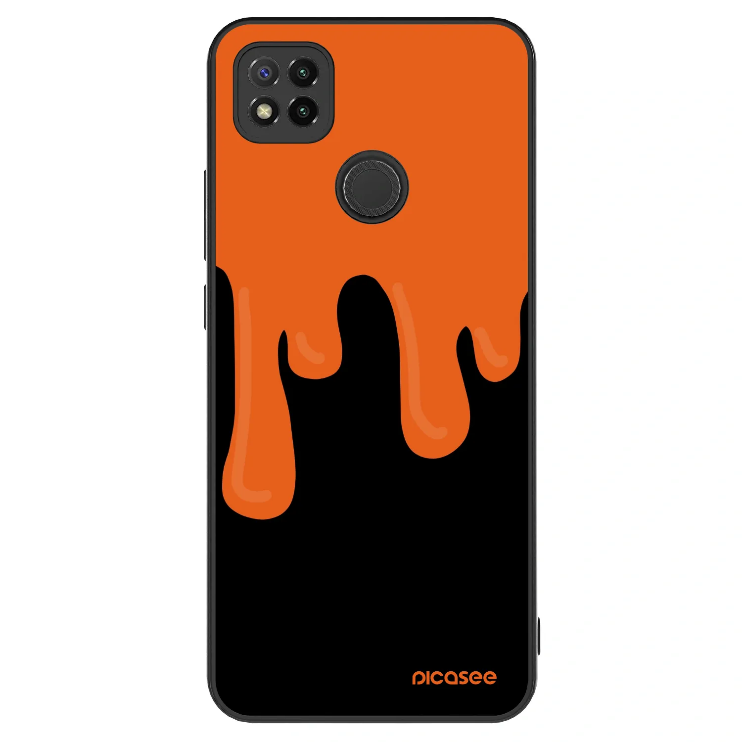 Picasee ULTIMATE CASE za Xiaomi Redmi 9C - Orange spooky