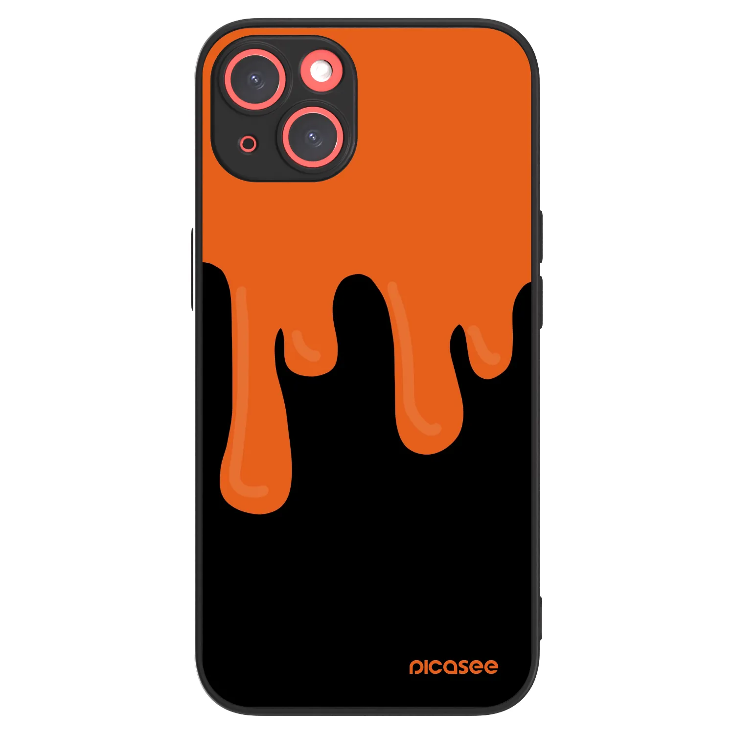 Picasee ULTIMATE CASE za Apple iPhone 13 - Orange spooky