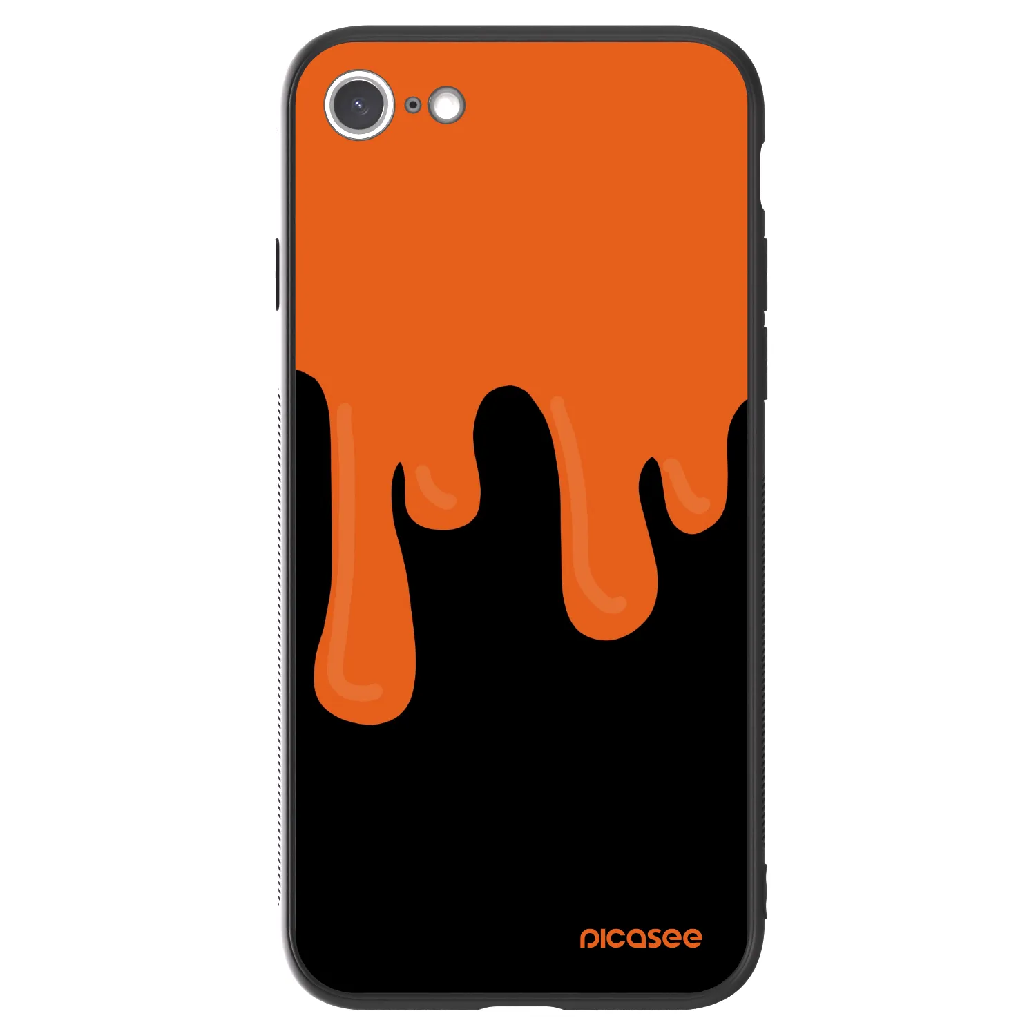 Picasee ULTIMATE CASE za Apple iPhone 8 - Orange spooky
