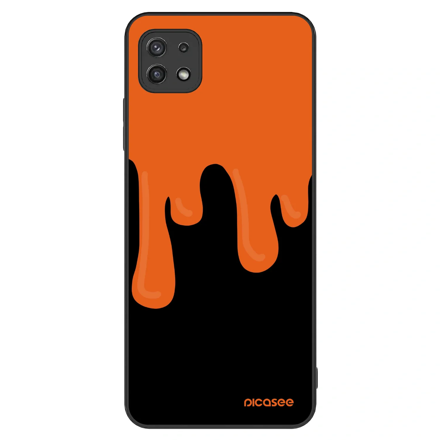 Picasee ULTIMATE CASE za Samsung Galaxy A22 A226B 5G - Orange spooky