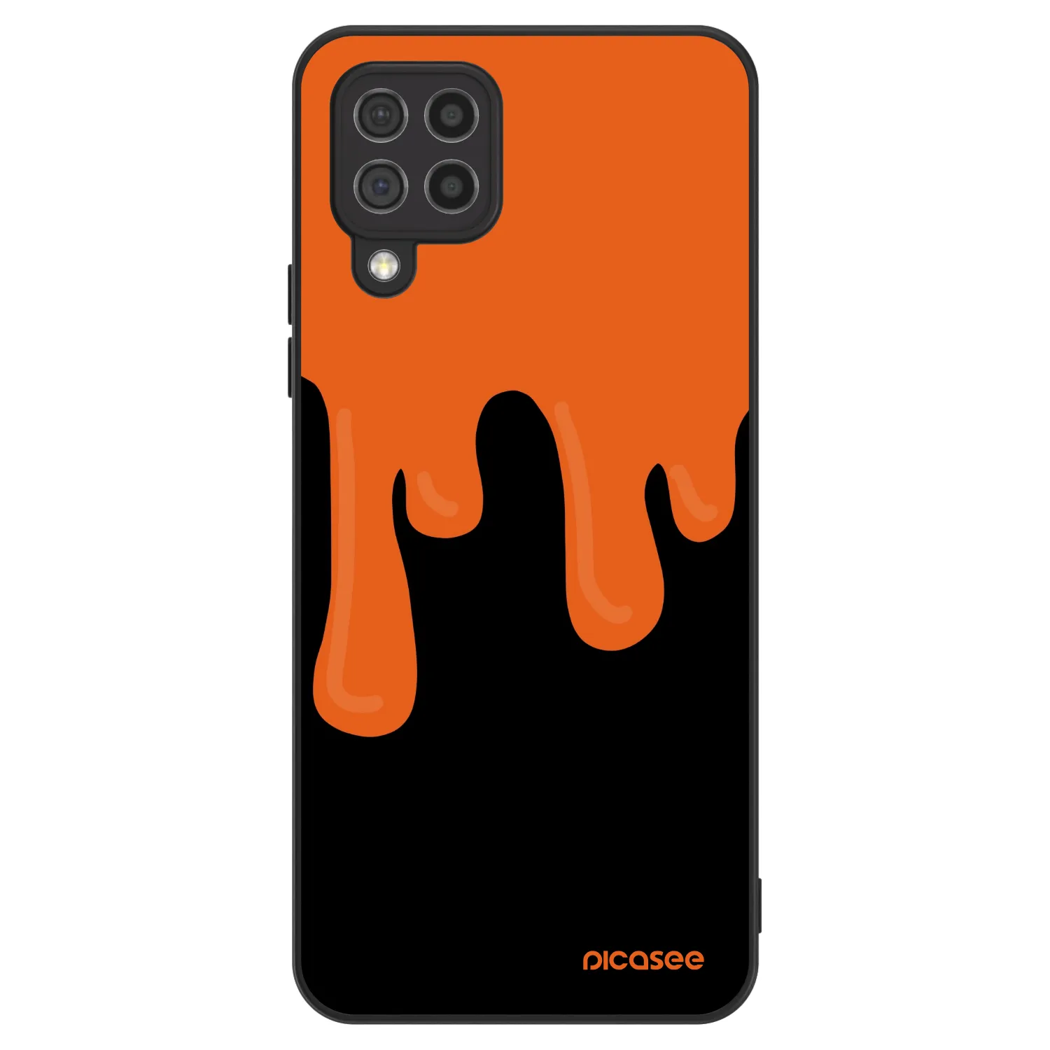 Picasee ULTIMATE CASE za Samsung Galaxy A22 A225F 4G - Orange spooky