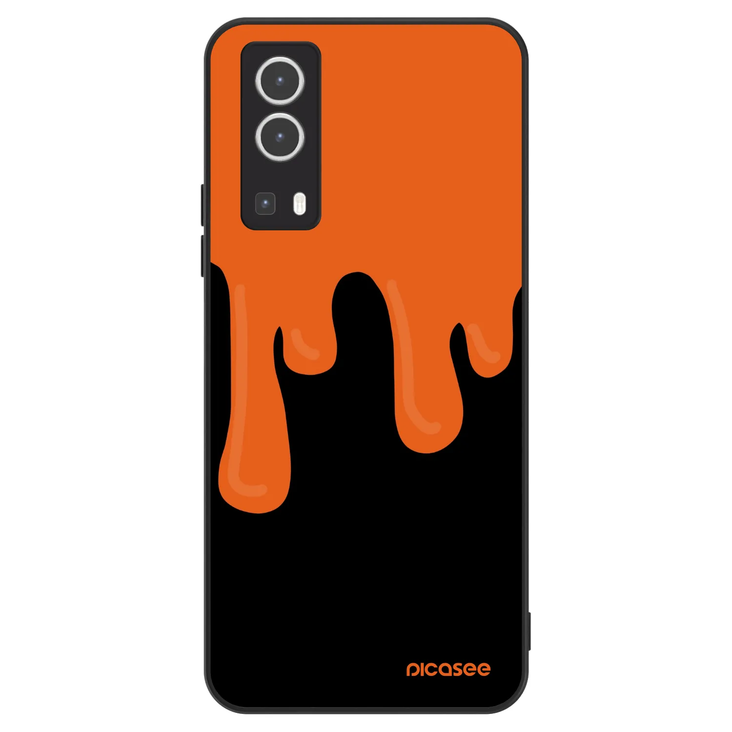 Picasee ULTIMATE CASE za Vivo Y72 5G - Orange spooky