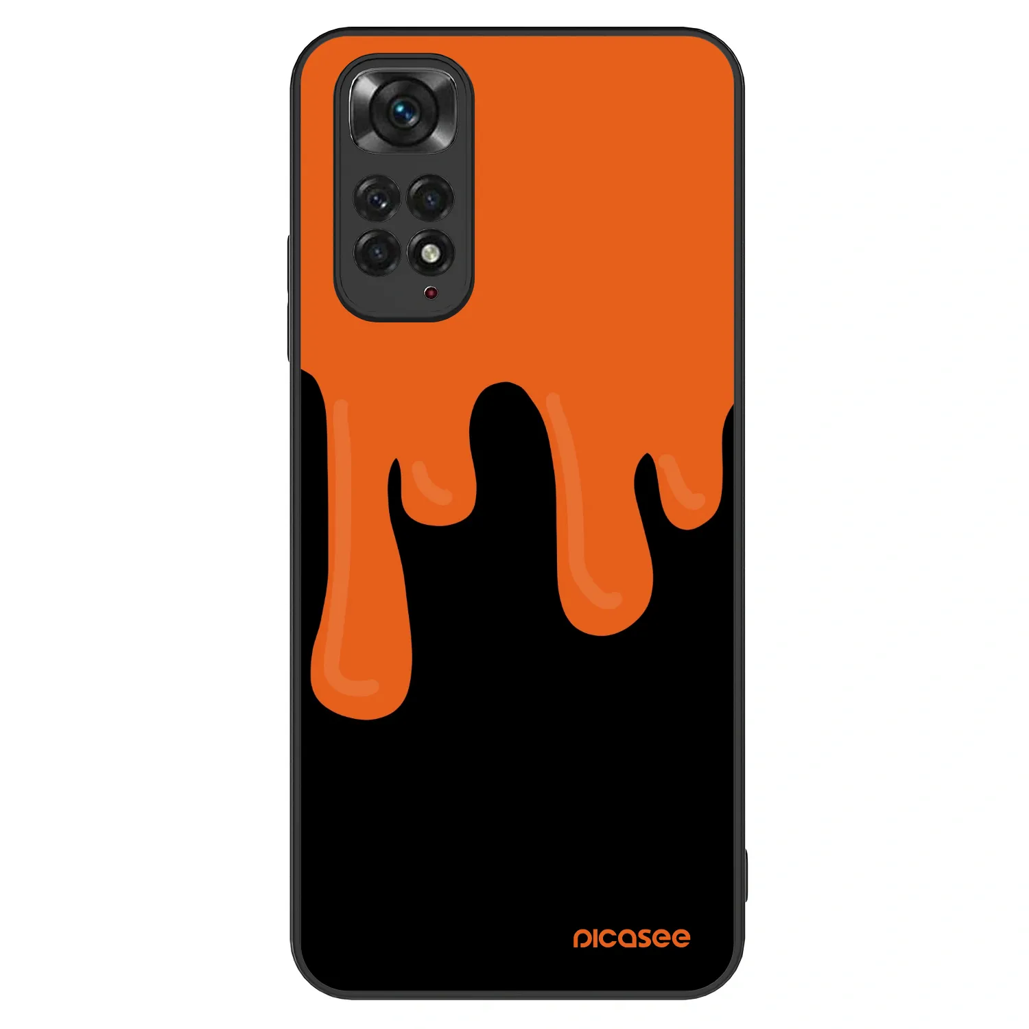 Picasee ULTIMATE CASE za Xiaomi Redmi Note 11 - Orange spooky