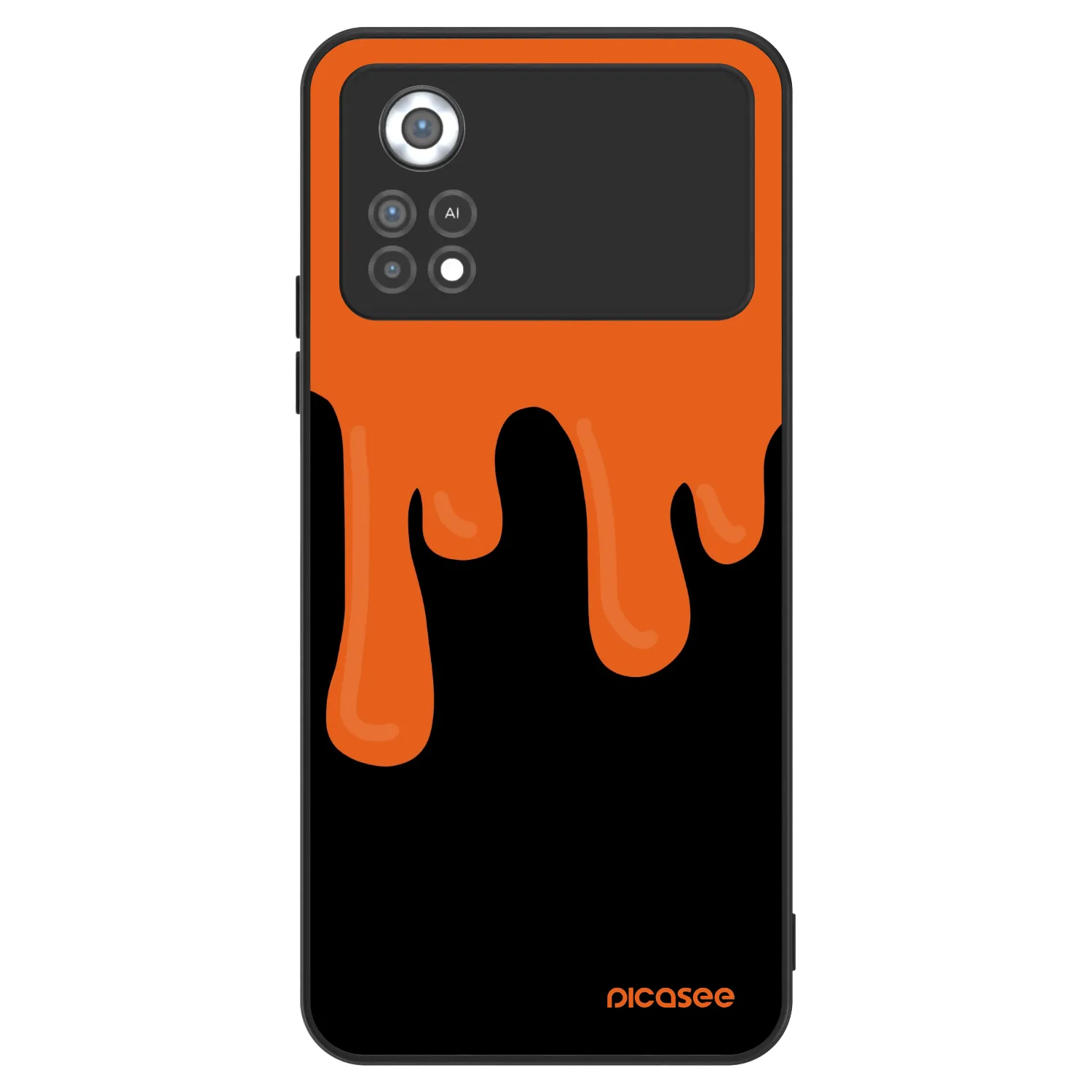 Picasee ULTIMATE CASE za Xiaomi Poco X4 Pro 5G - Orange spooky