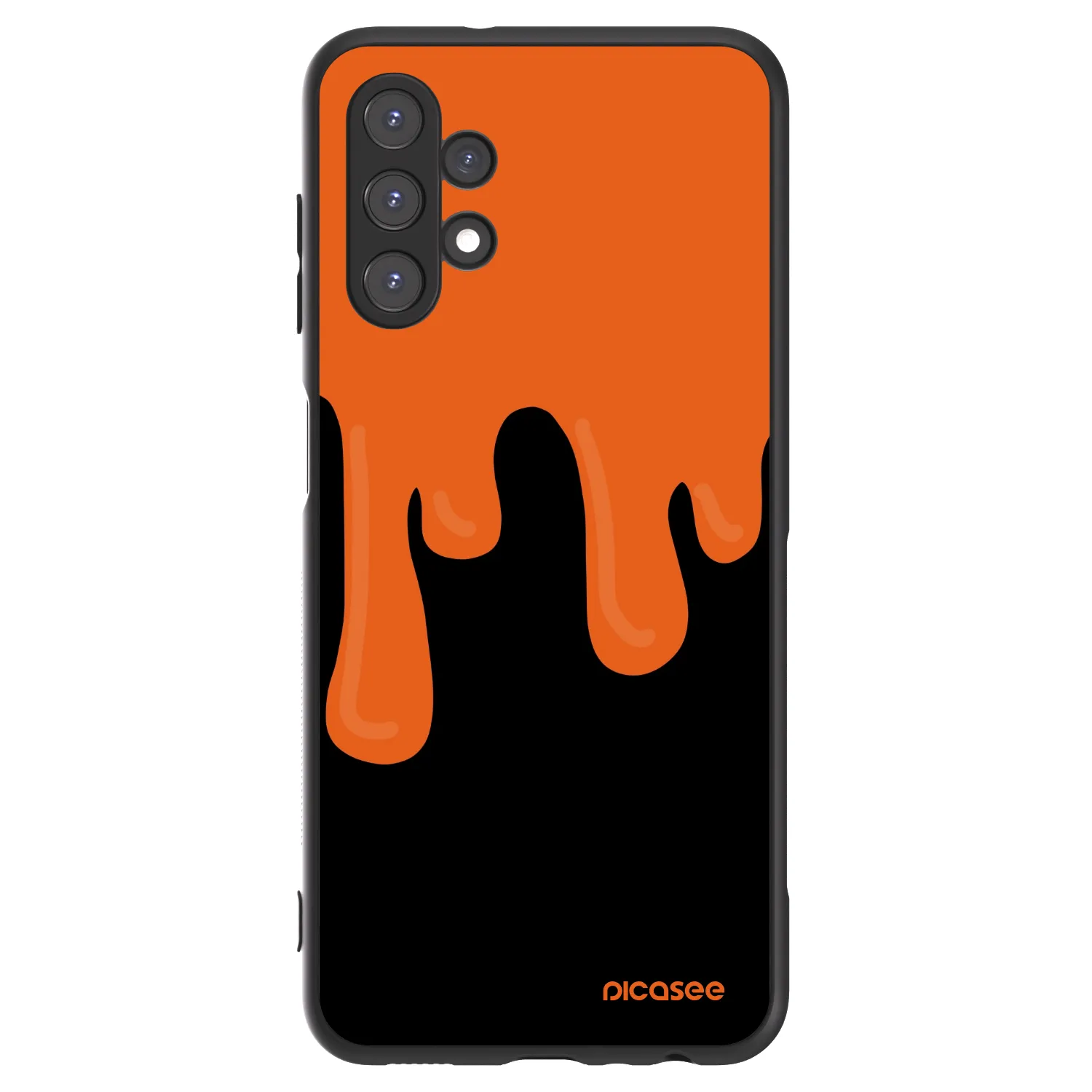 Picasee ULTIMATE CASE za Samsung Galaxy A13 4G A135 - Orange spooky