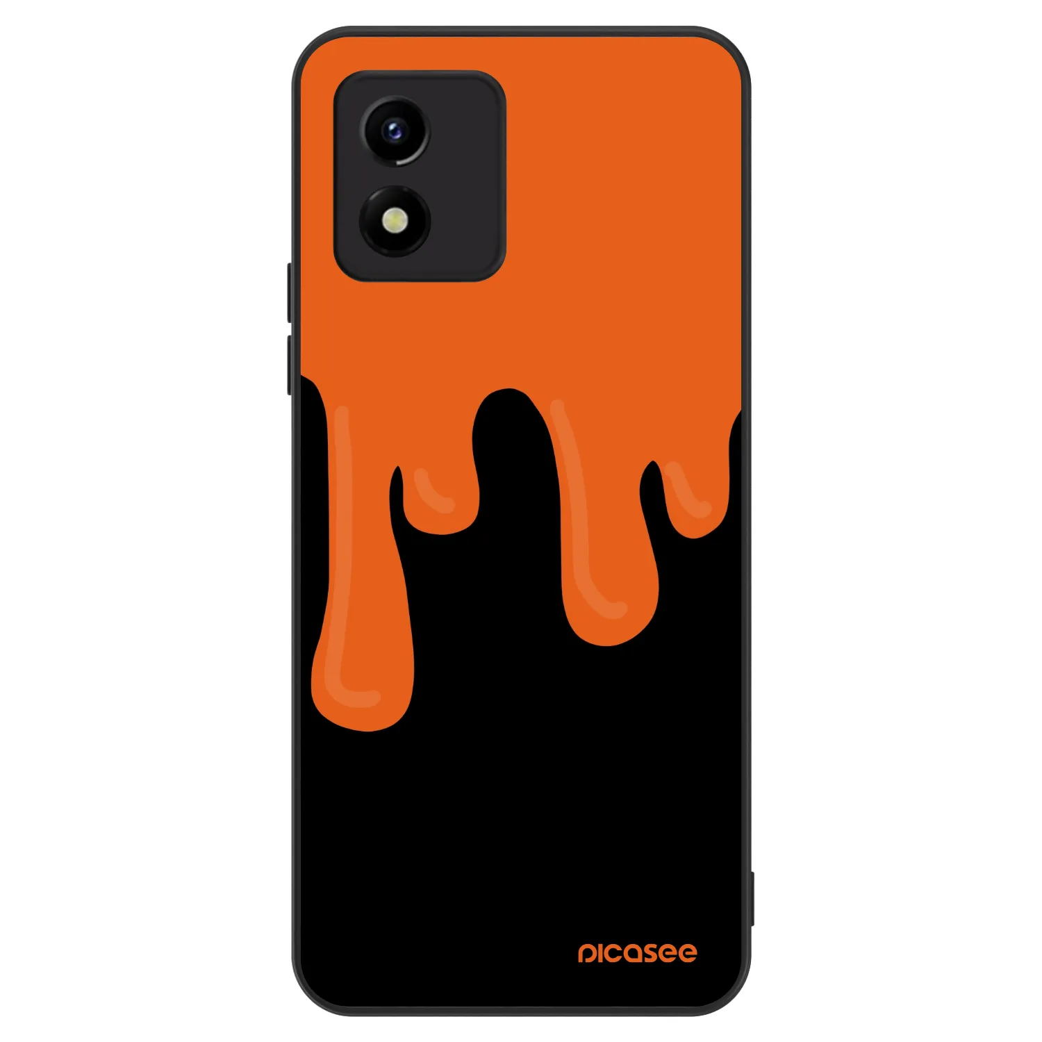 Picasee ULTIMATE CASE za Vivo Y01 - Orange spooky