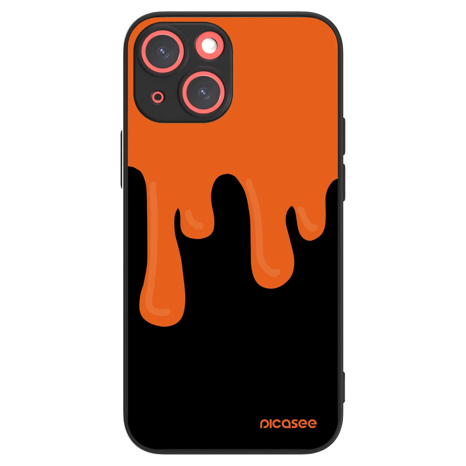 Picasee ULTIMATE CASE MagSafe za Apple iPhone 13 mini - Orange spooky