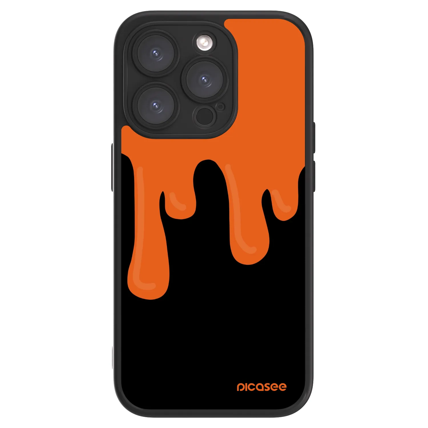 Picasee ULTIMATE CASE MagSafe za Apple iPhone 15 Pro - Orange spooky