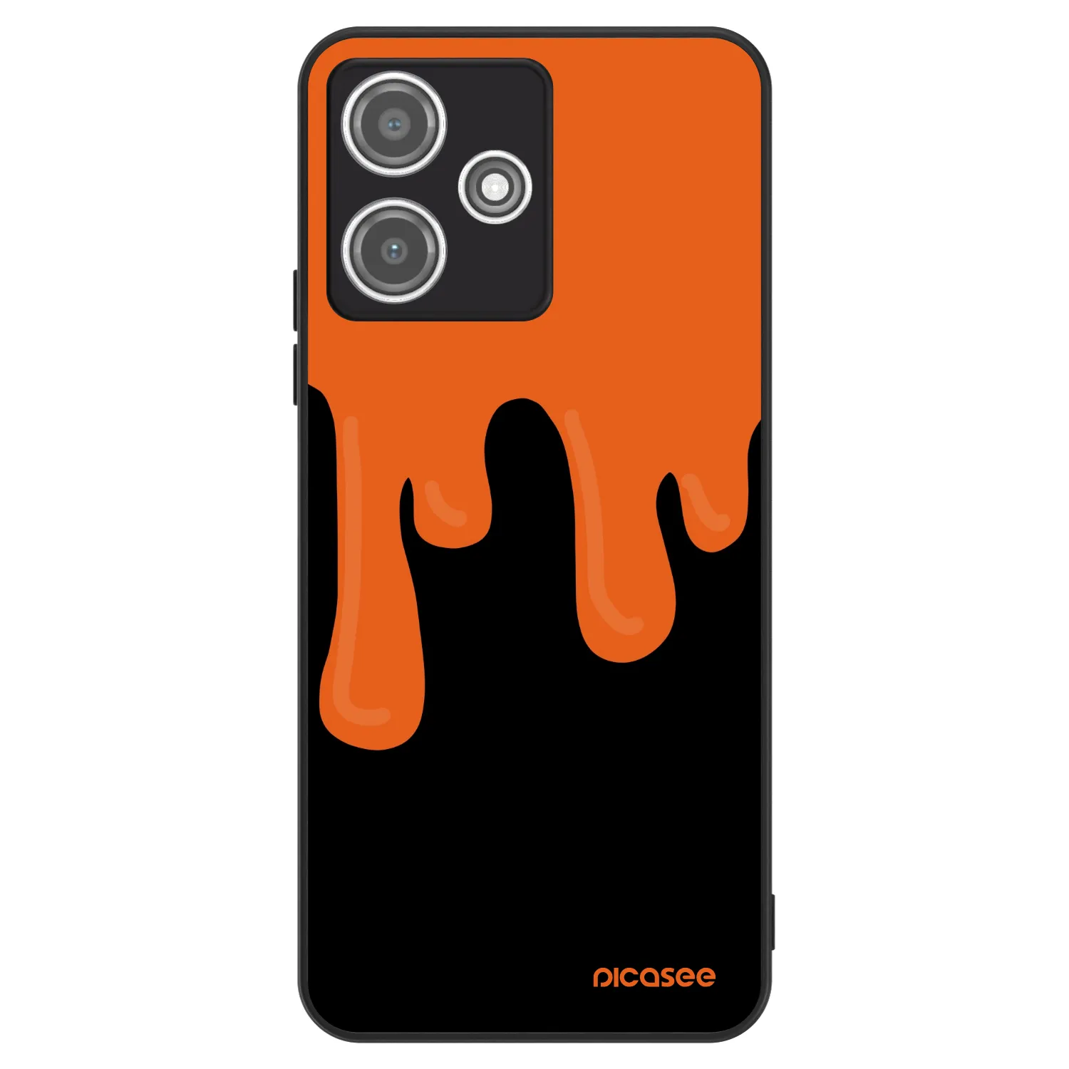Picasee ULTIMATE CASE za Xiaomi Redmi 12 5G - Orange spooky