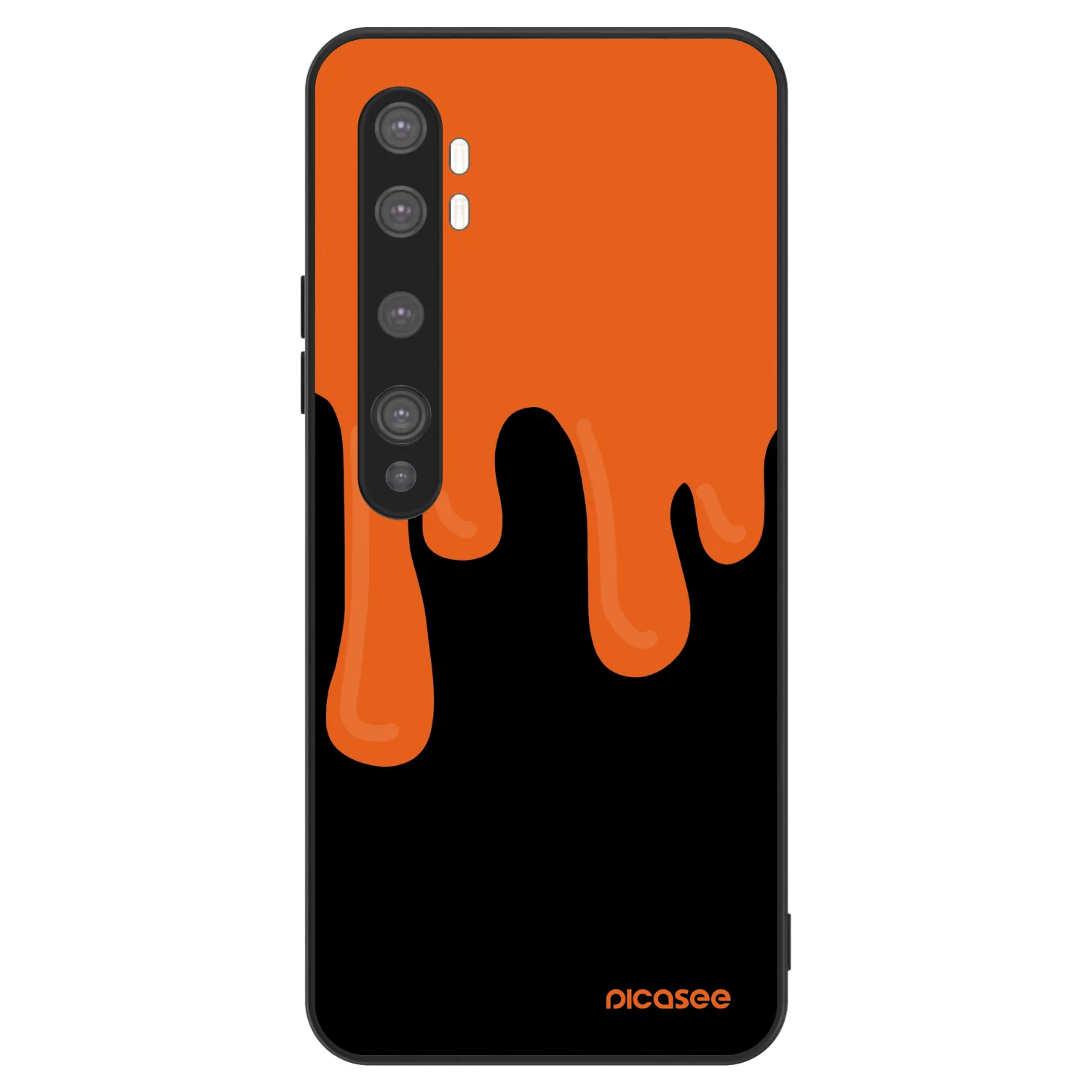 Picasee ULTIMATE CASE za Xiaomi Mi Note 10 (Pro) - Orange spooky