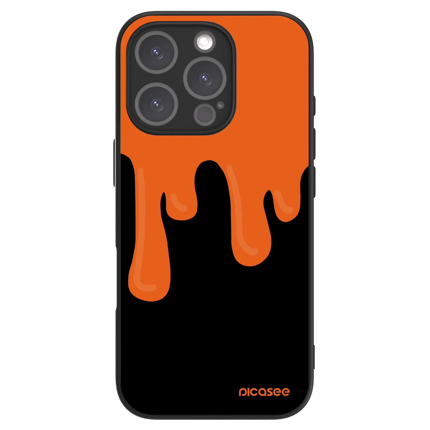 Picasee ULTIMATE CASE MagSafe za Apple iPhone 16 Pro - Orange spooky