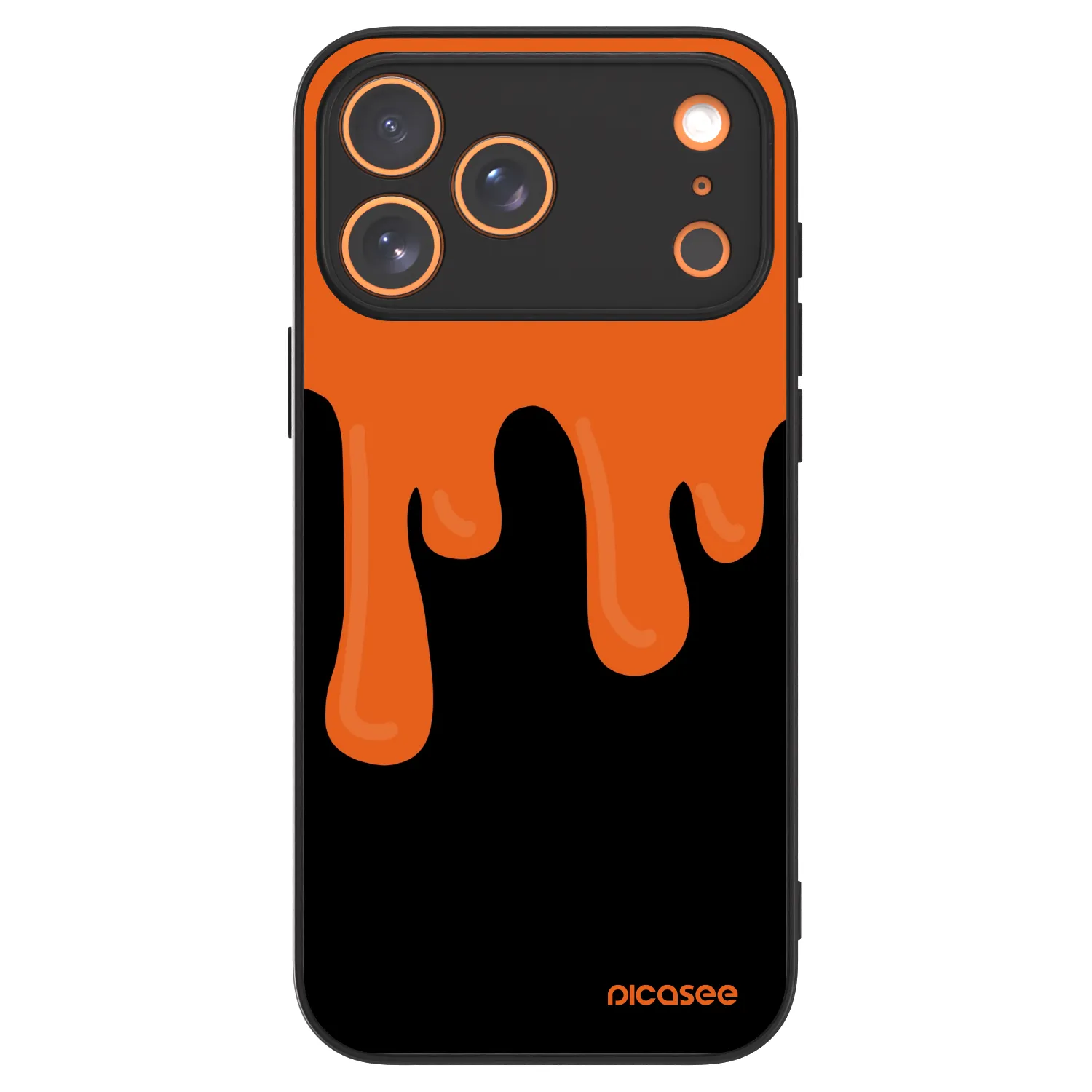 Picasee ULTIMATE CASE za Apple iPhone 17 Pro Max - Orange spooky