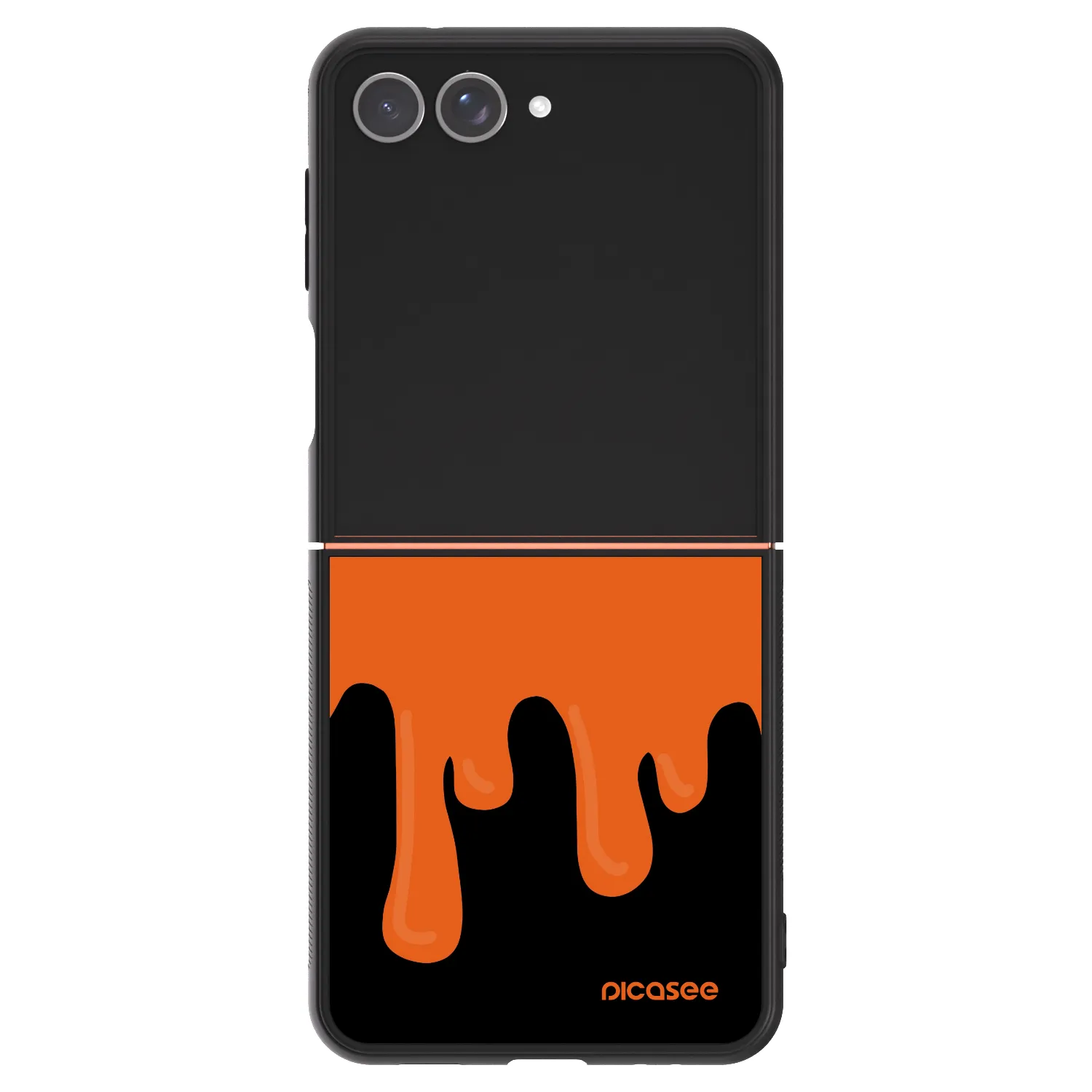 Picasee ULTIMATE CASE za Samsung Galaxy Z Flip7 5G - Orange spooky