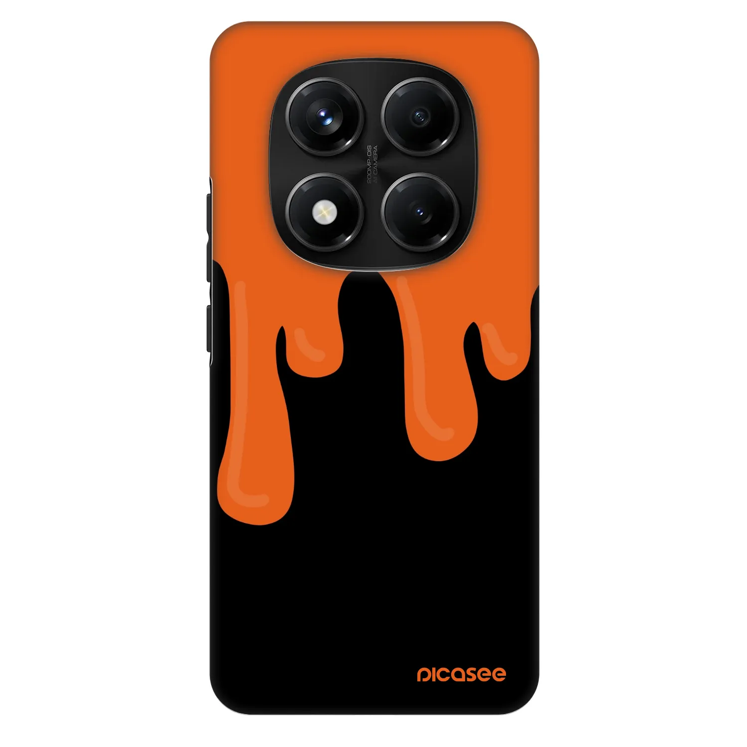 Picasee Fashion Case za Xiaomi Redmi Note 14 Pro+ 5G - Orange spooky