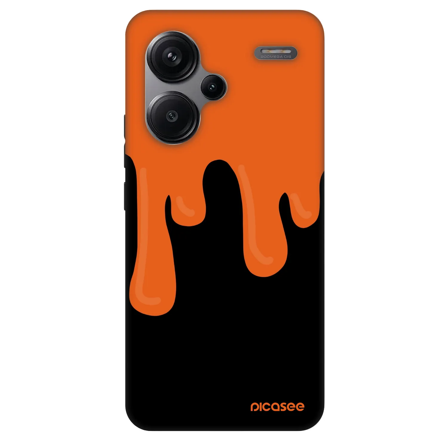 Picasee Fashion Case za Xiaomi Redmi Note 13 Pro+ 5G - Orange spooky