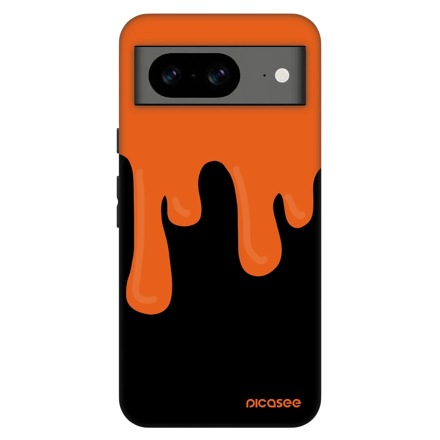 Picasee Fashion Case za Google Pixel 8 Pro - Orange spooky