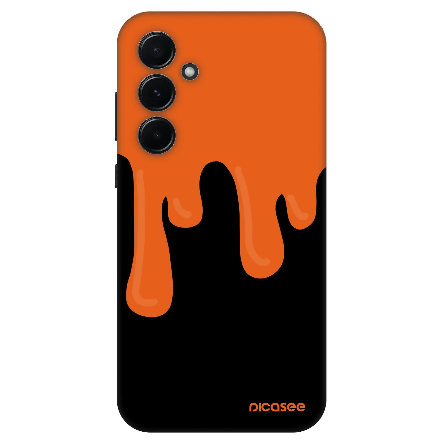 Picasee Fashion Case za Samsung Galaxy A55 5G A556B - Orange spooky