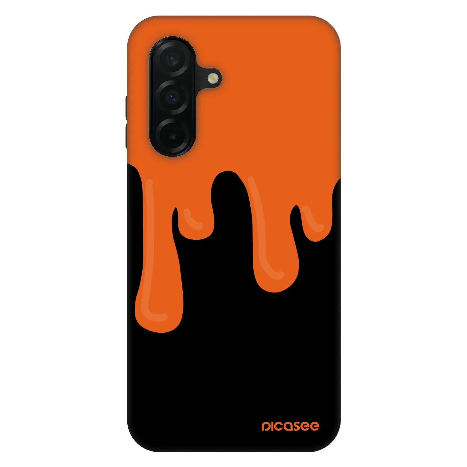 Picasee Fashion Case za Samsung Galaxy A26 5G A266B - Orange spooky
