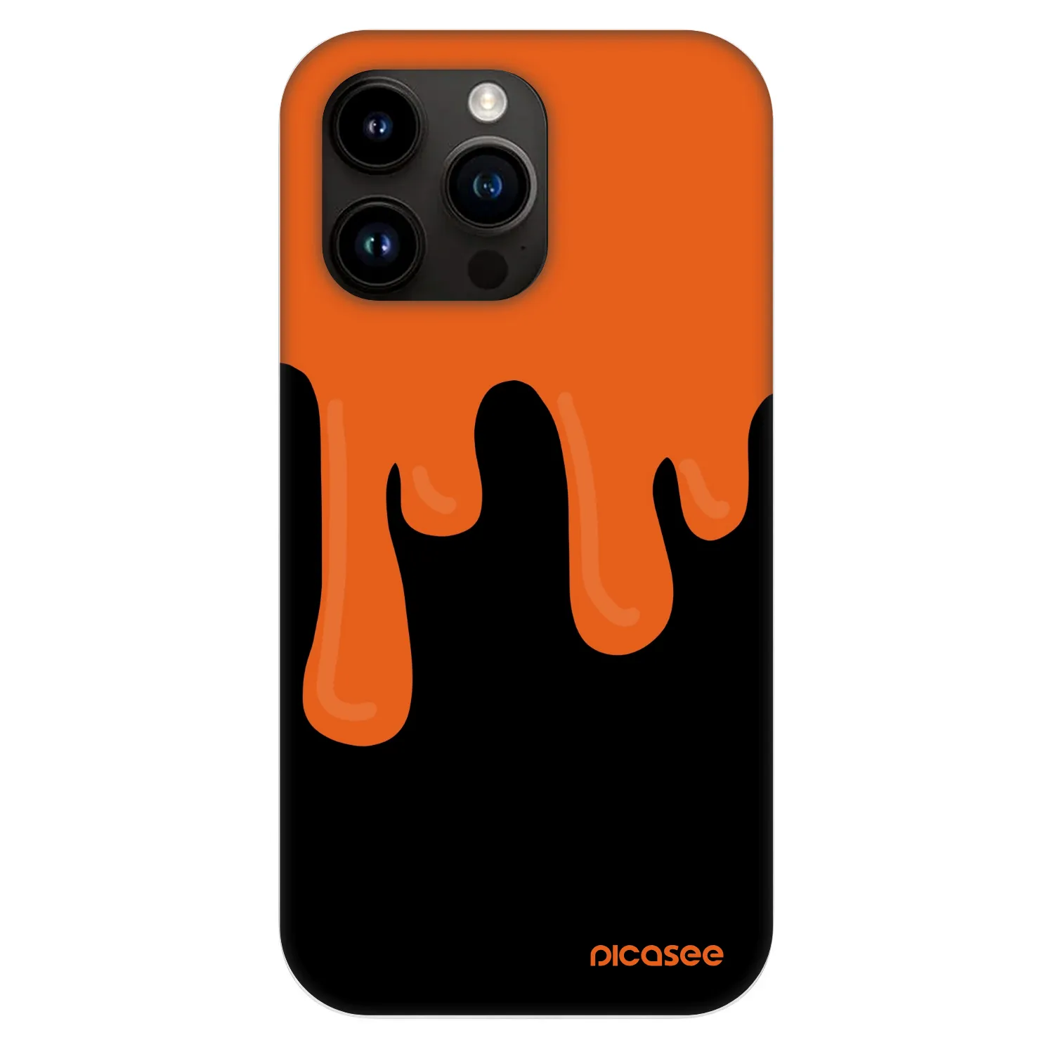 Picasee Fashion Case MagSafe za Apple iPhone 13 Pro - Orange spooky