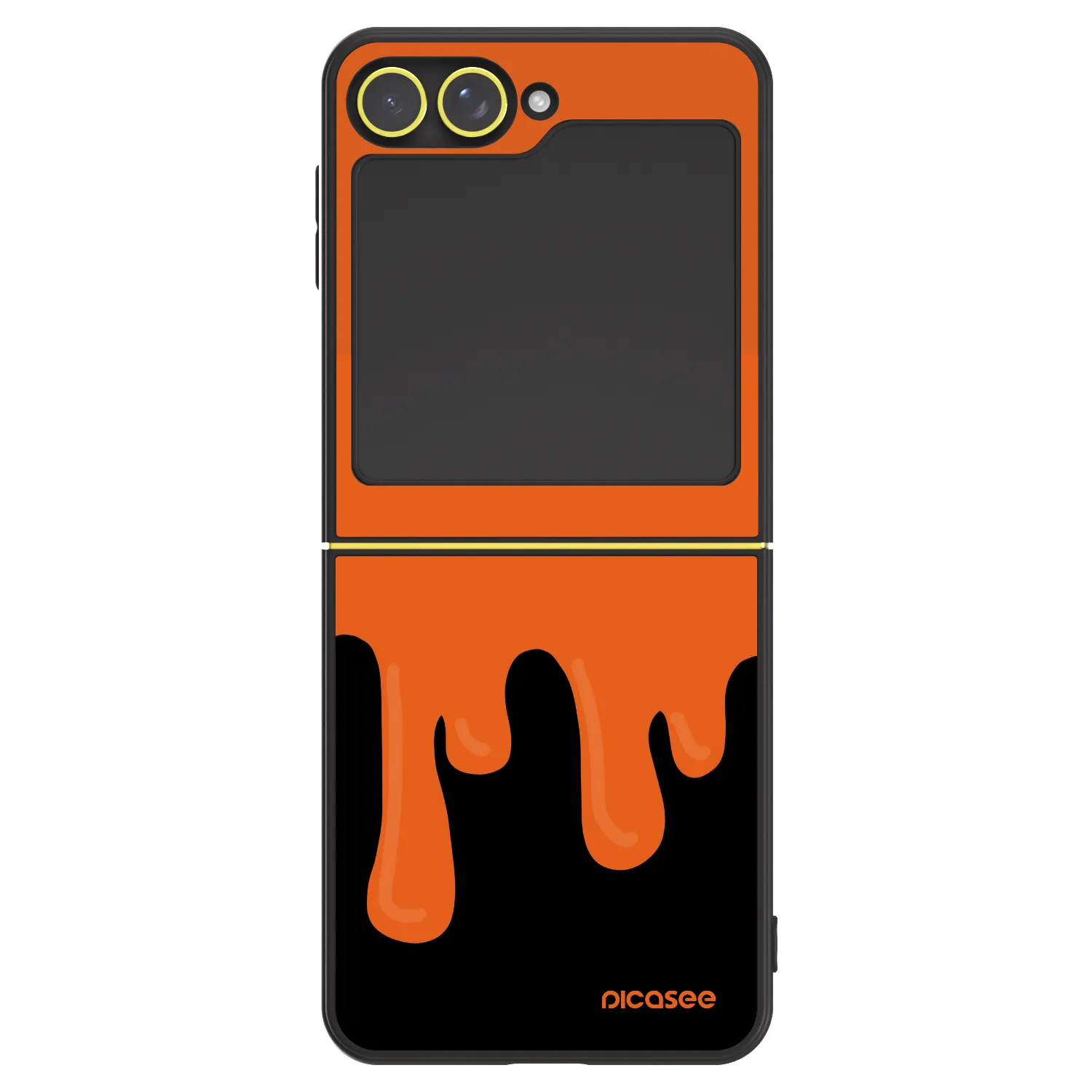 Picasee ULTIMATE CASE za Samsung Galaxy Z Flip7 FE 5G - Orange spooky