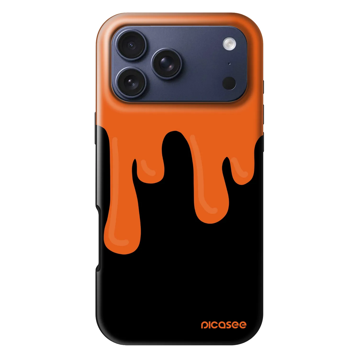Picasee Fashion Case MagSafe za Apple iPhone 17 Pro Max - Orange spooky