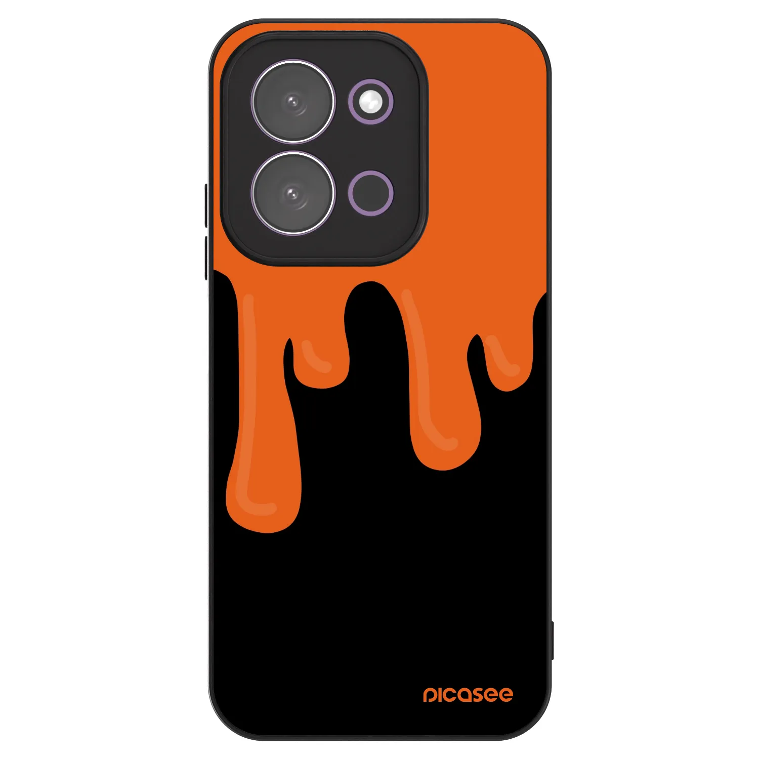 Picasee ULTIMATE CASE za Xiaomi Redmi 15C 5G - Orange spooky