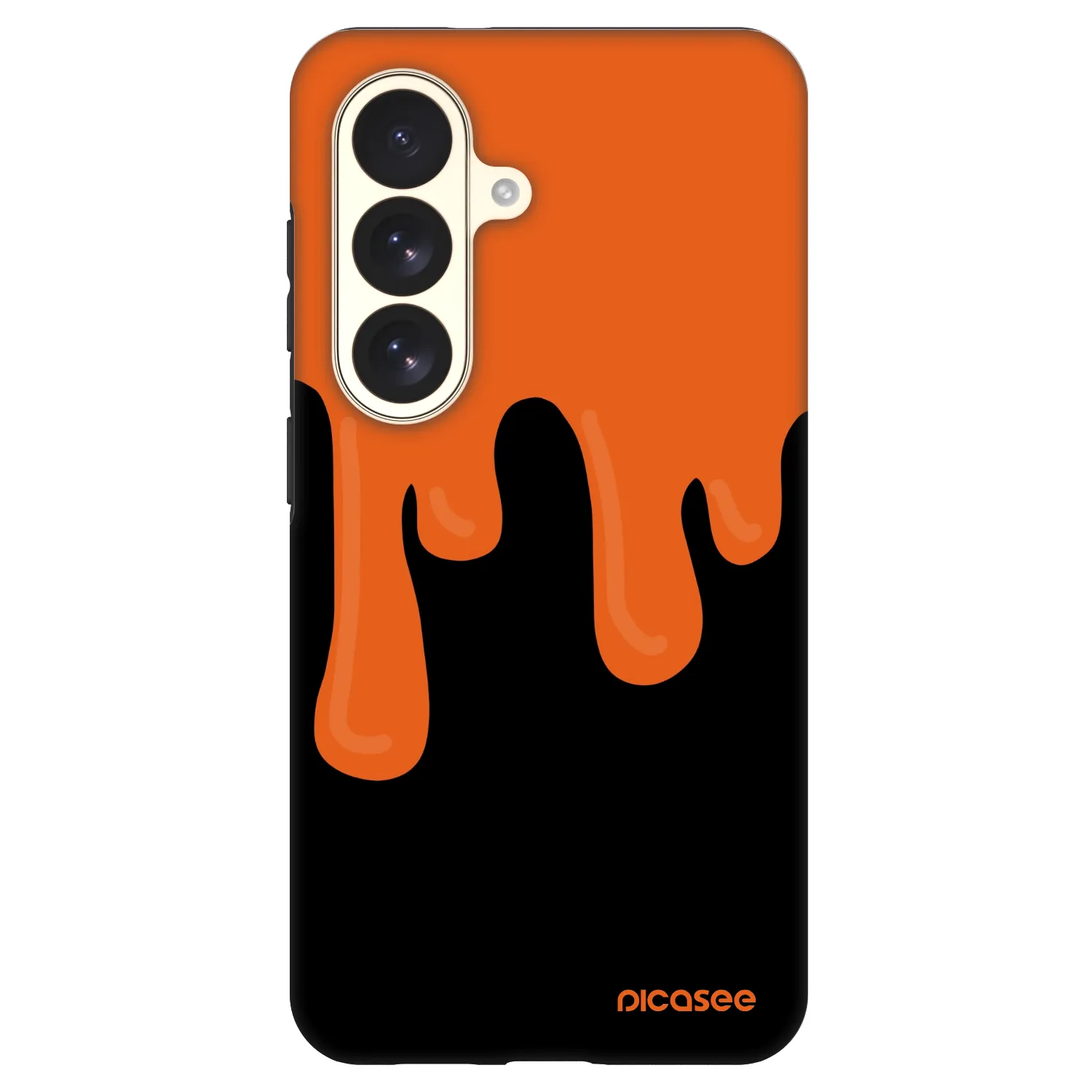 Picasee Fashion Case PowerShare pro Samsung Galaxy S26 - Orange spooky