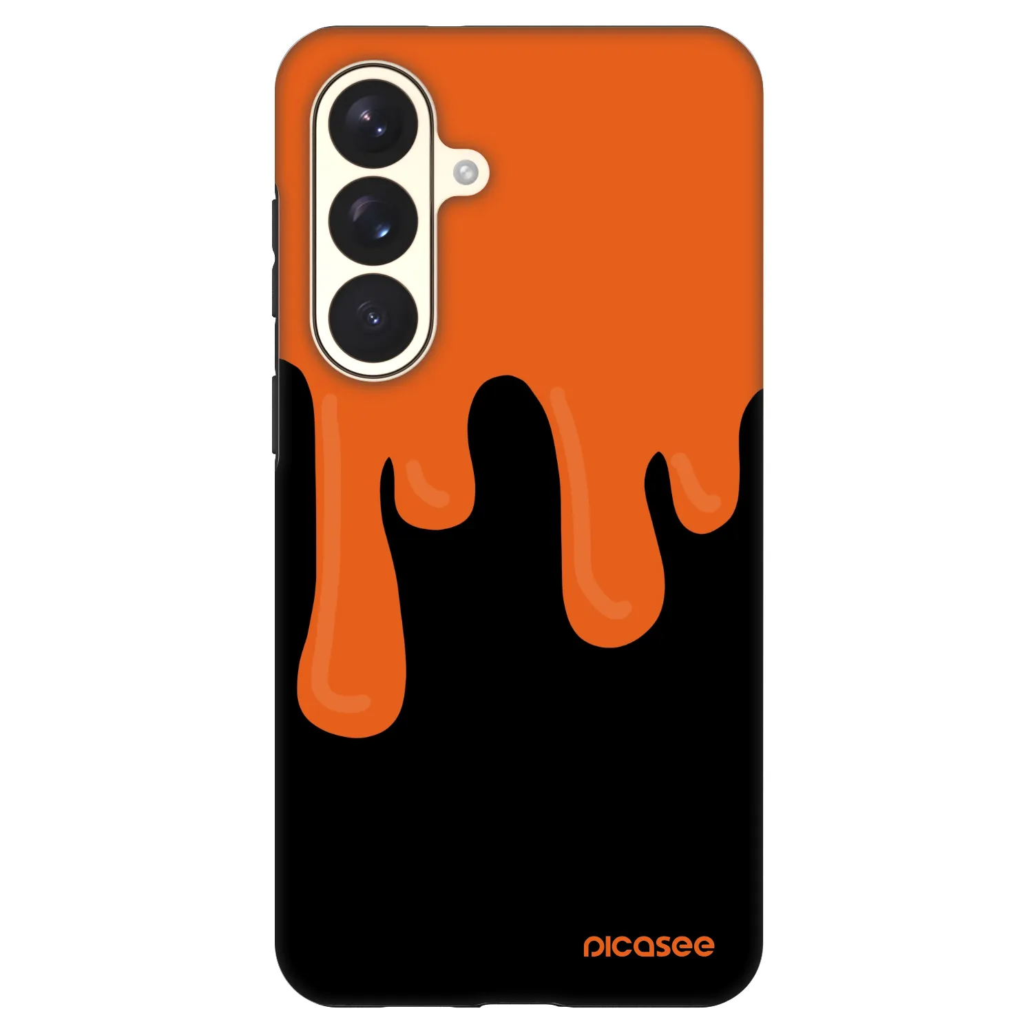 Picasee Fashion Case PowerShare pro Samsung Galaxy S26+ - Orange spooky