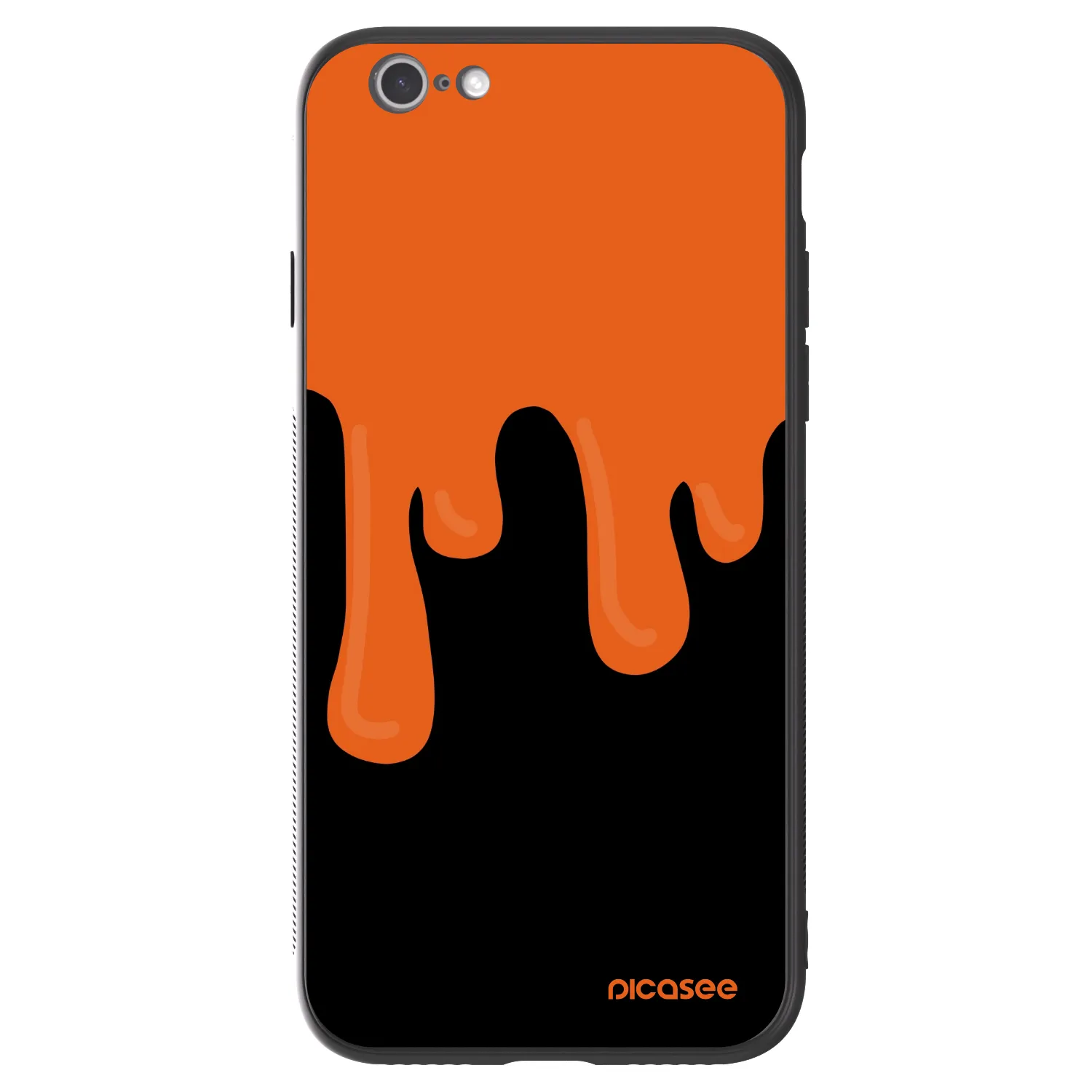 Picasee ULTIMATE CASE za Apple iPhone 6/6S - Orange spooky