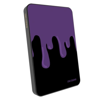 Prijenosni punjač s MagSafe 5 000 mAh Sivo - Purple spooky
