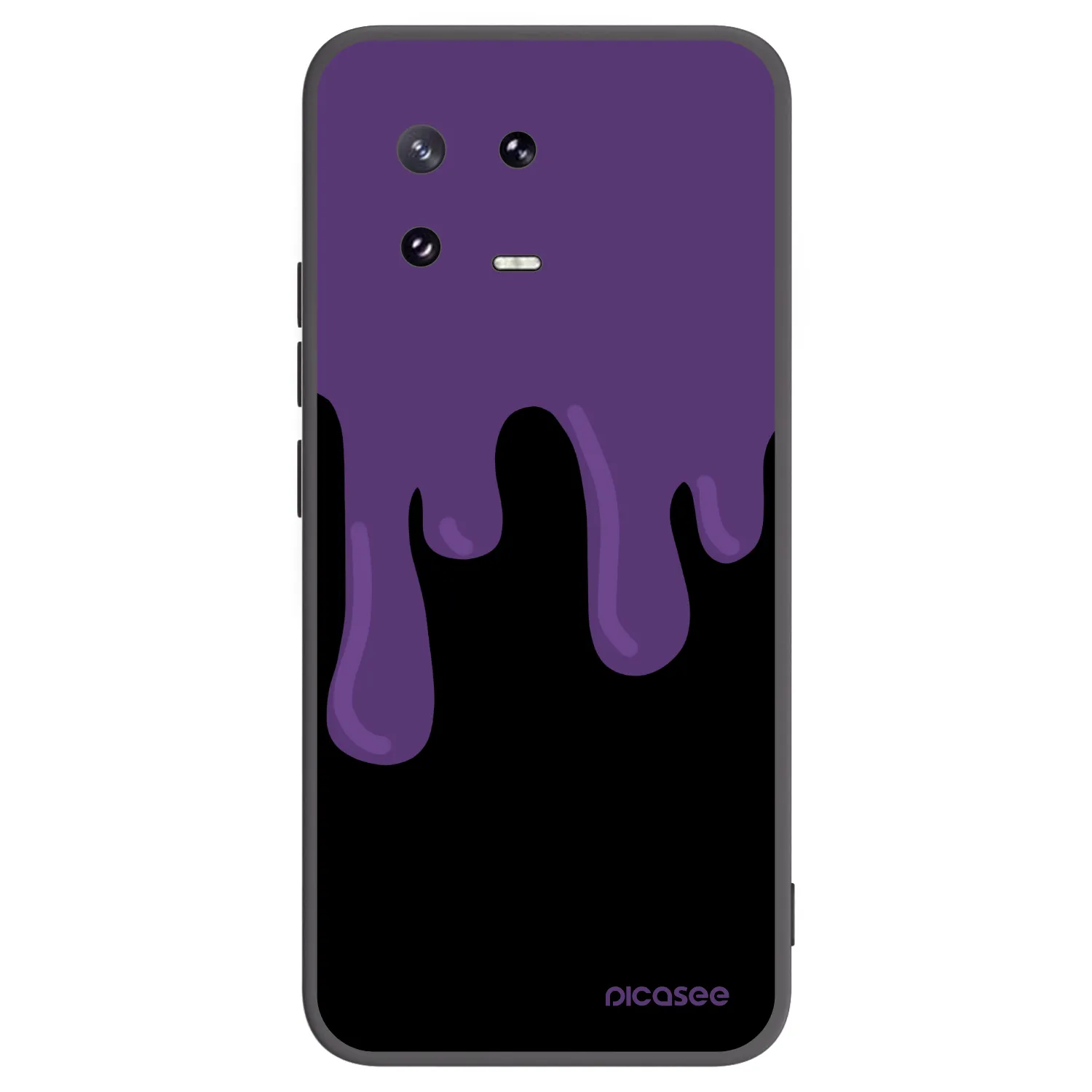 Picasee crna silikonska maskica za Xiaomi 13 Pro - Purple spooky