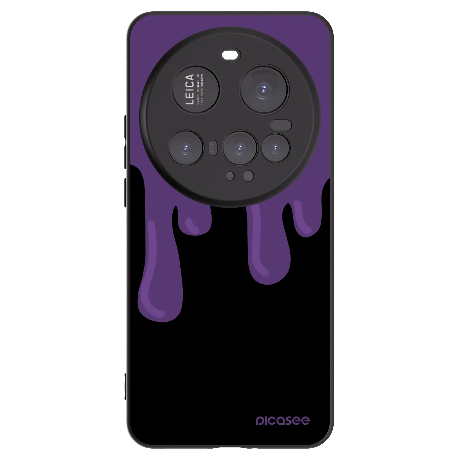 Picasee crna silikonska maskica za Xiaomi 15 Ultra - Purple spooky