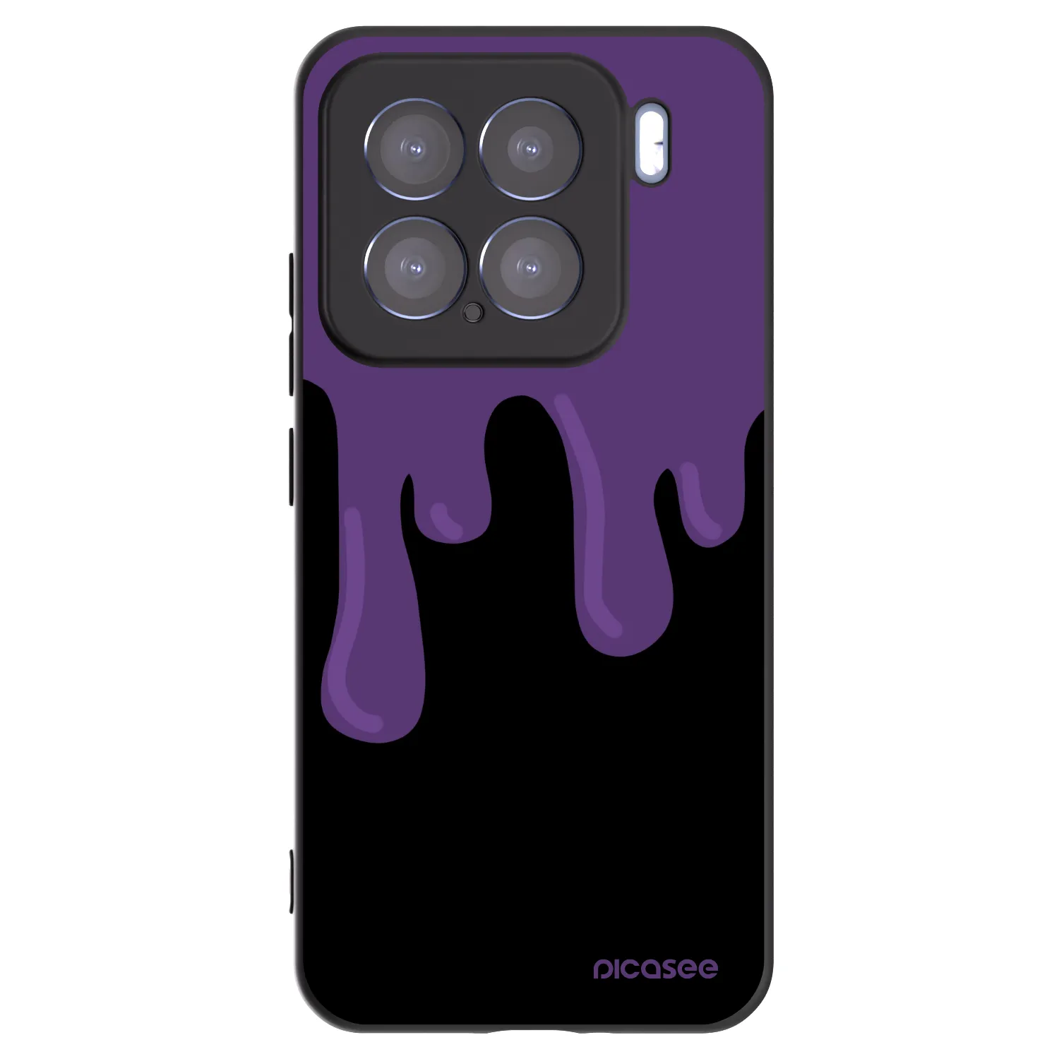 Picasee crna silikonska maskica za Xiaomi 15 - Purple spooky
