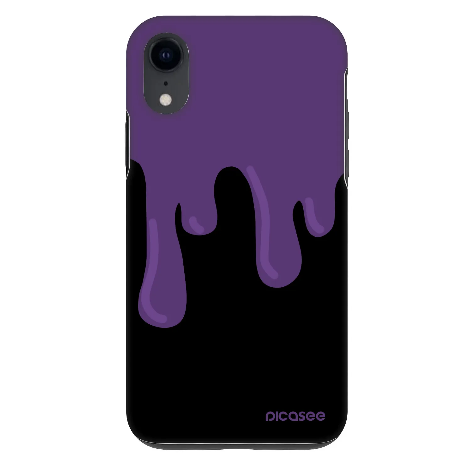 Picasee Fashion Case za Apple iPhone XR - Purple spooky