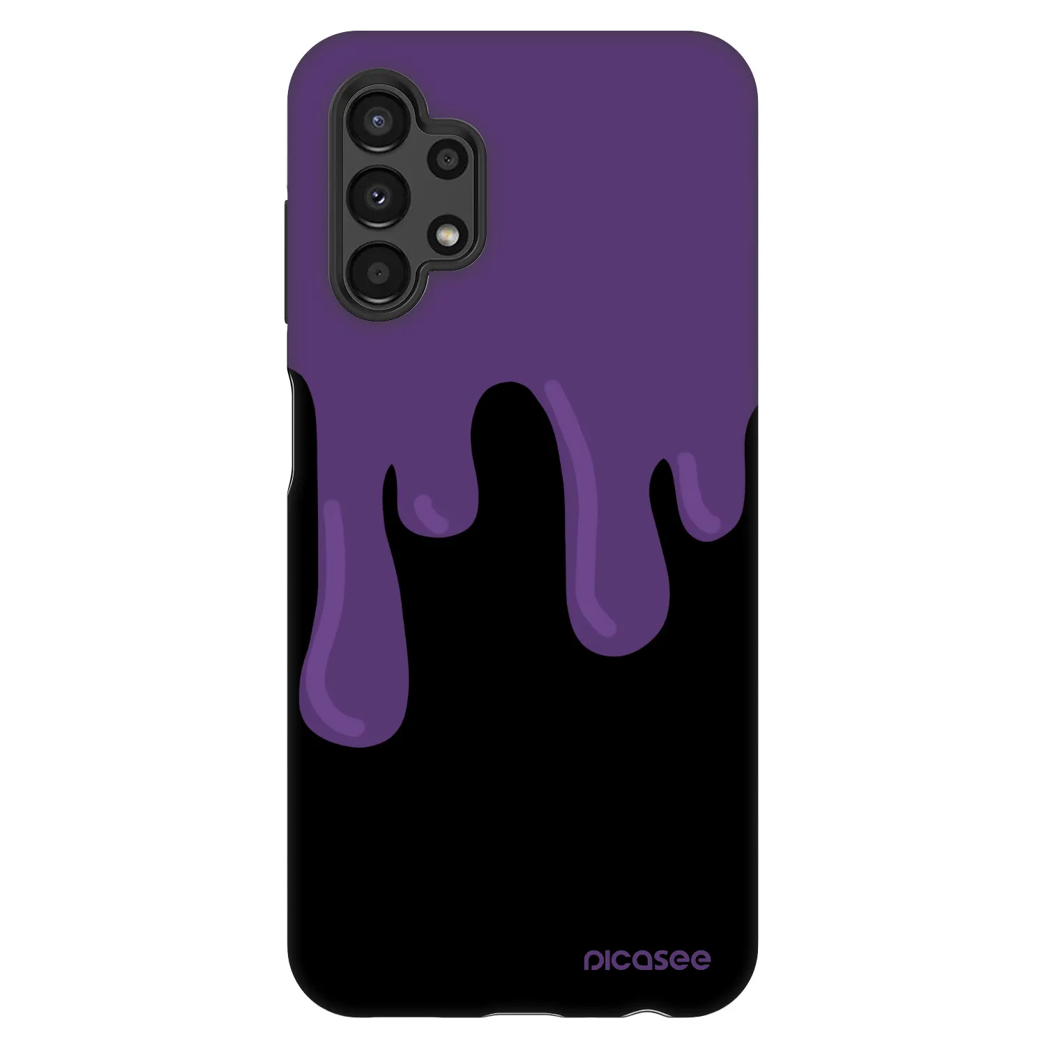Picasee Fashion Case za Samsung Galaxy A13 4G A135 - Purple spooky