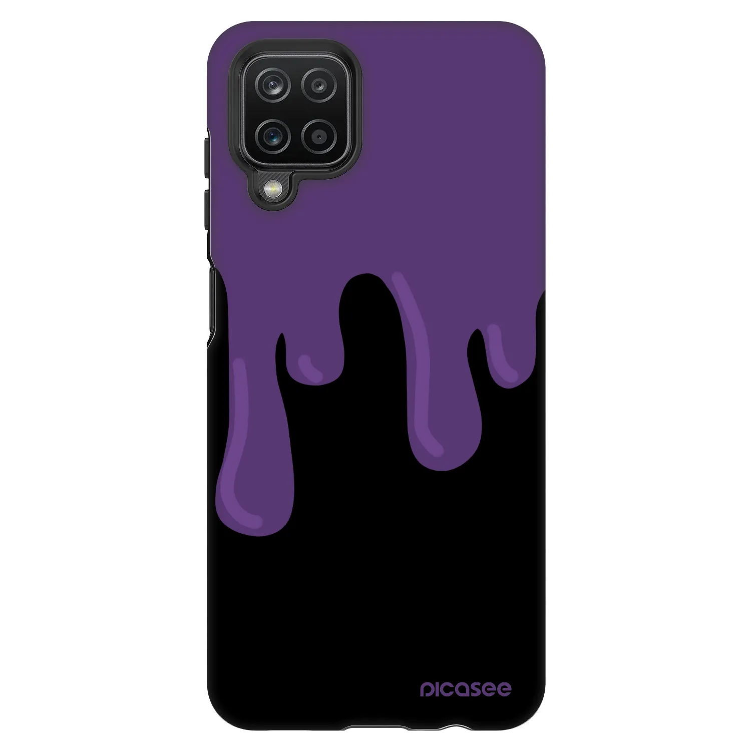Picasee Fashion Case za Samsung Galaxy A12 A125F - Purple spooky