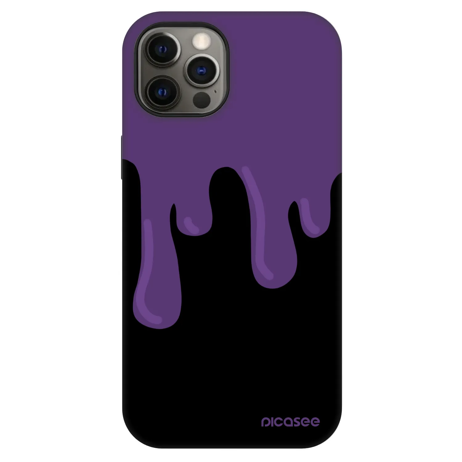 Picasee Fashion Case MagSafe za Apple iPhone 12 Pro - Purple spooky