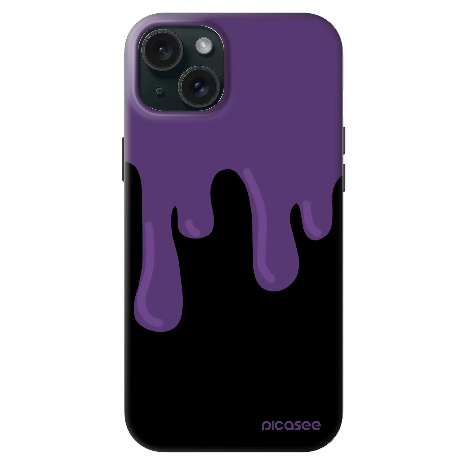 Picasee Fashion Case MagSafe za Apple iPhone 15 Plus - Purple spooky
