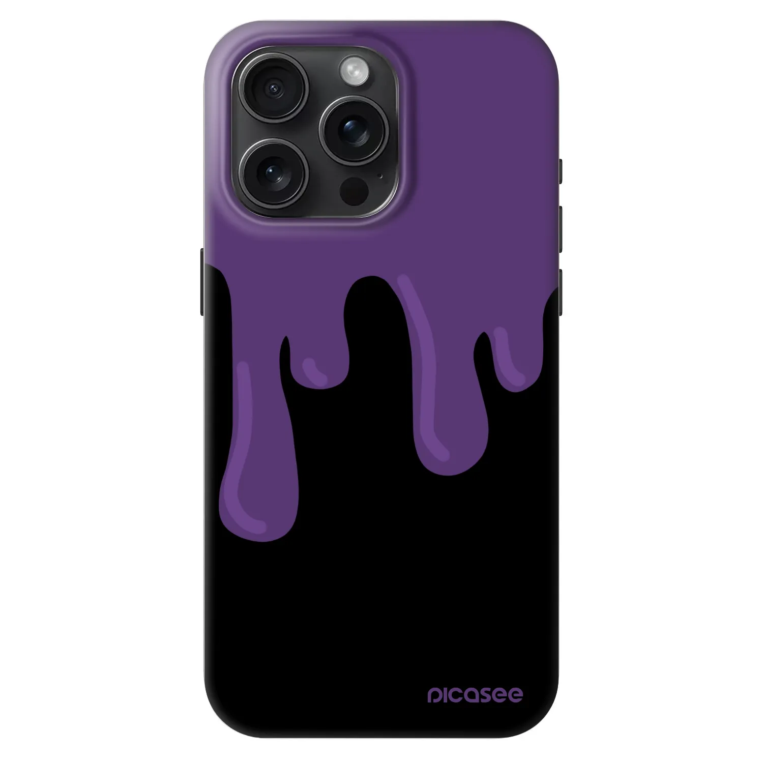 Picasee Fashion Case MagSafe za Apple iPhone 15 Pro Max - Purple spooky