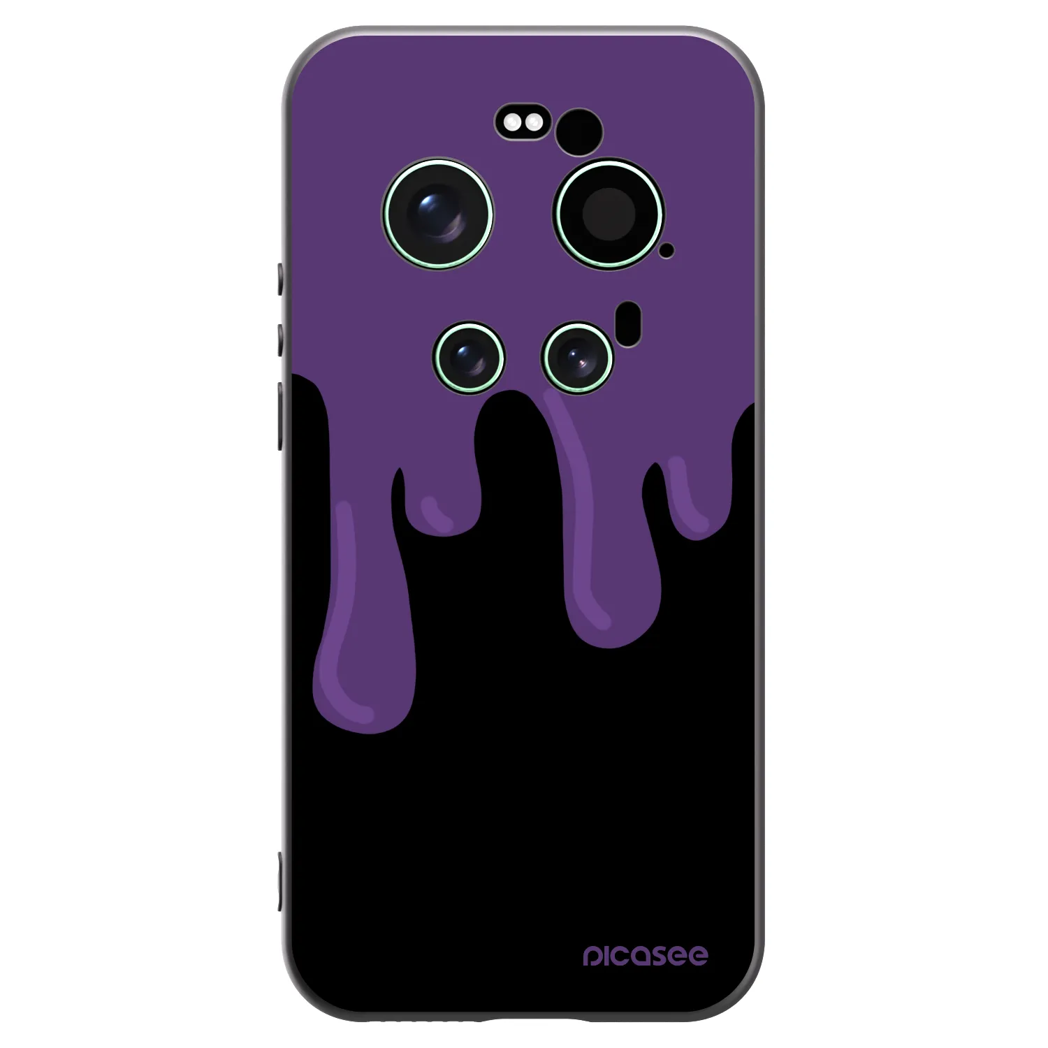 Picasee crna silikonska maskica za Xiaomi 17 Ultra - Purple spooky