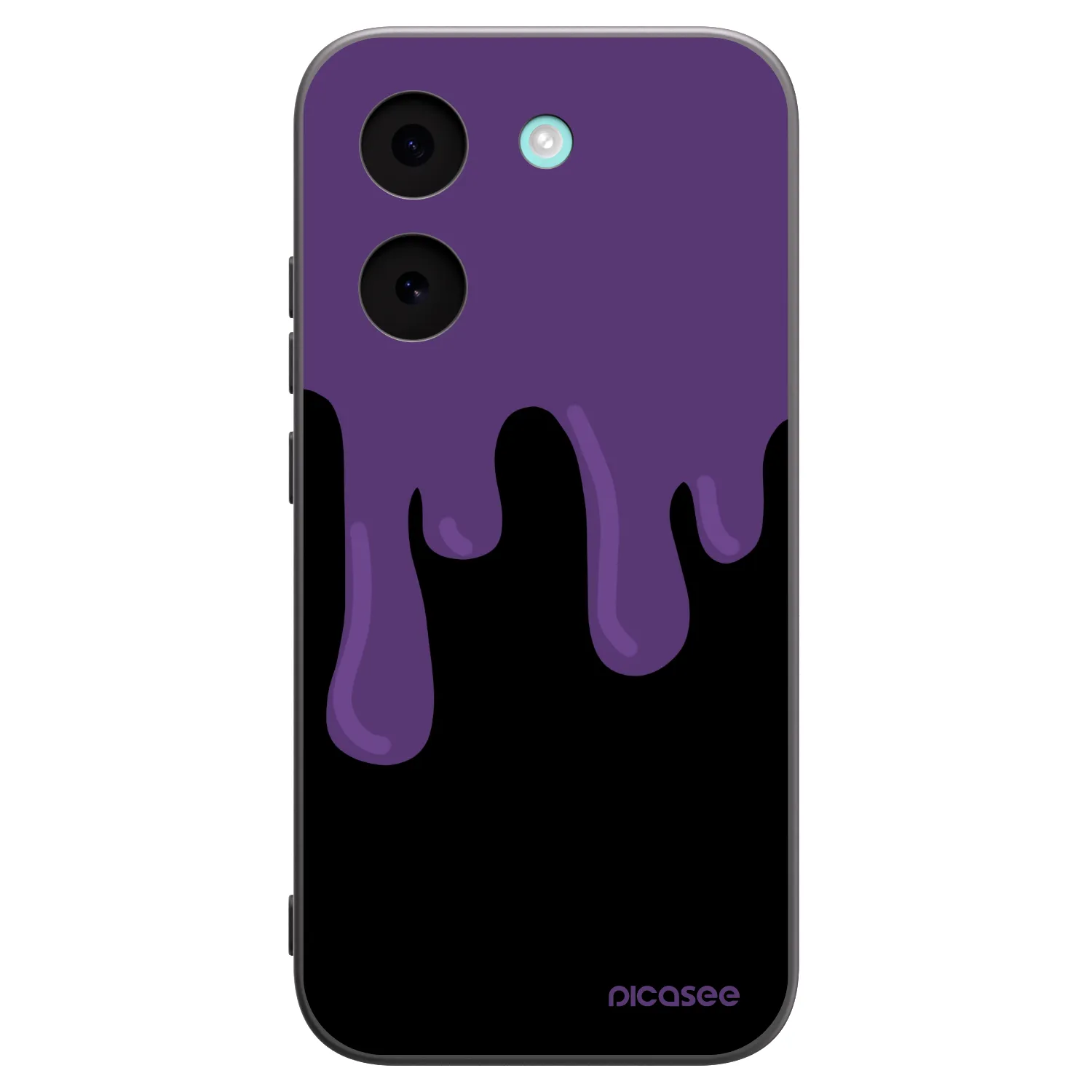Picasee crna silikonska maskica za Xiaomi Poco X8 Pro - Purple spooky