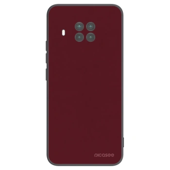 Picasee crna silikonska maskica za Xiaomi Mi 10T Lite - Burgundy red