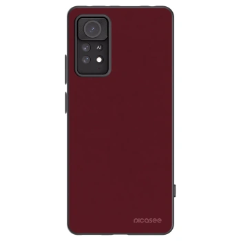 Picasee crna silikonska maskica za Xiaomi Redmi Note 11 Pro - Burgundy red