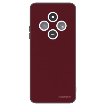 Picasee crna silikonska maskica za Xiaomi Redmi 14C - Burgundy red