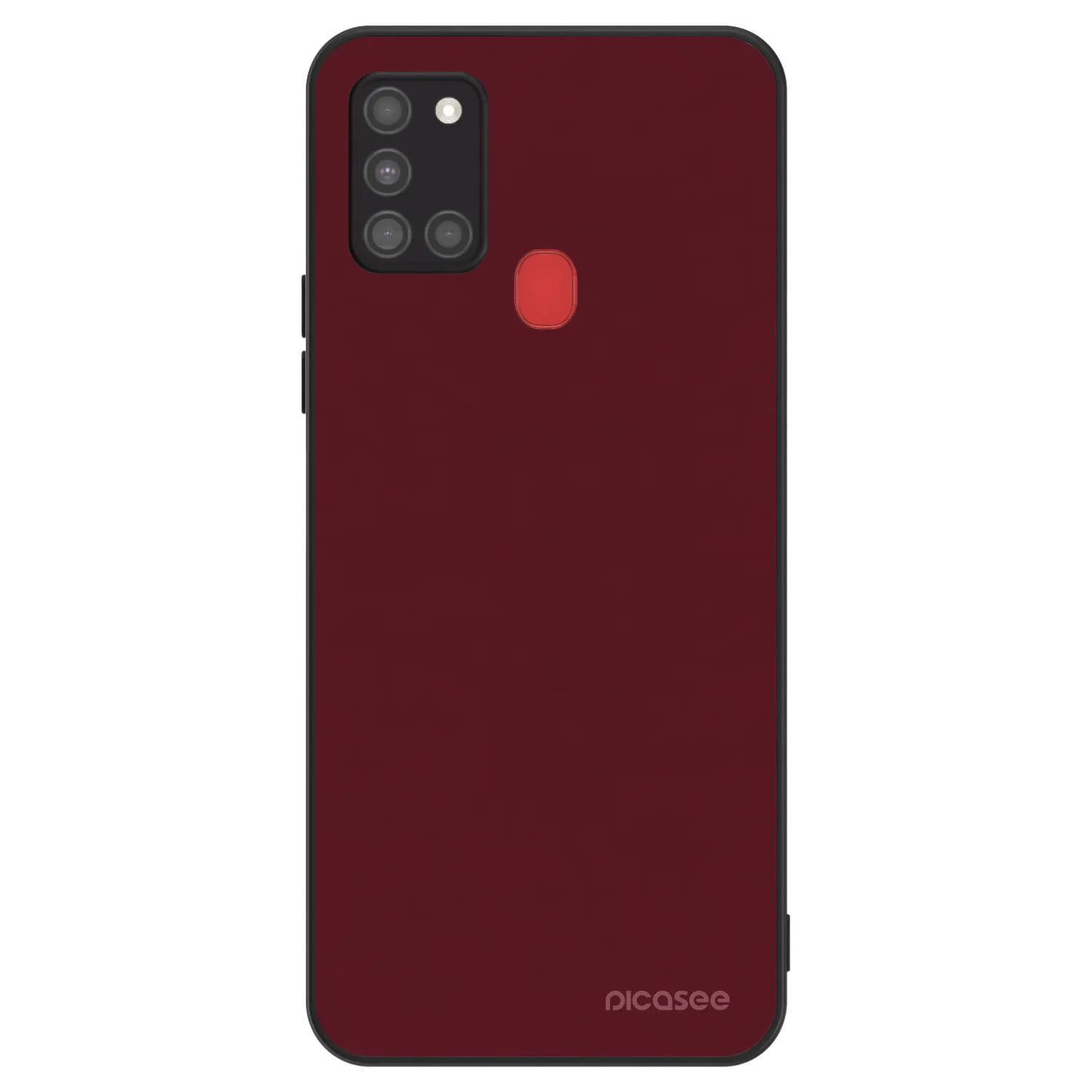 Picasee ULTIMATE CASE za Samsung Galaxy A21s - Burgundy red
