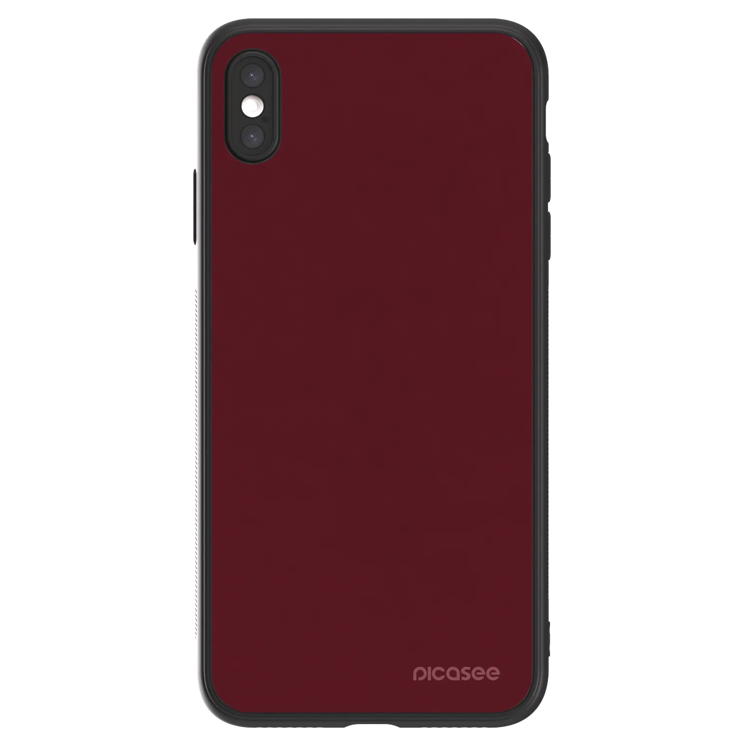 Picasee ULTIMATE CASE za Apple iPhone XS Max - Burgundy red