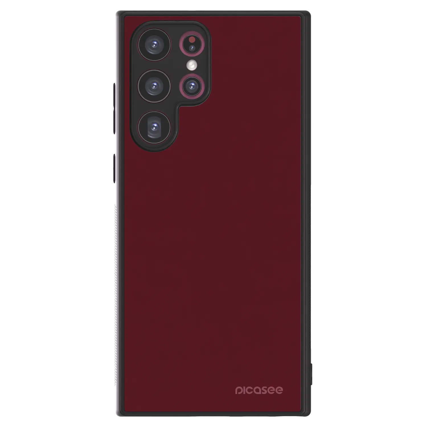 Picasee ULTIMATE CASE za Samsung Galaxy S22 Ultra 5G - Burgundy red