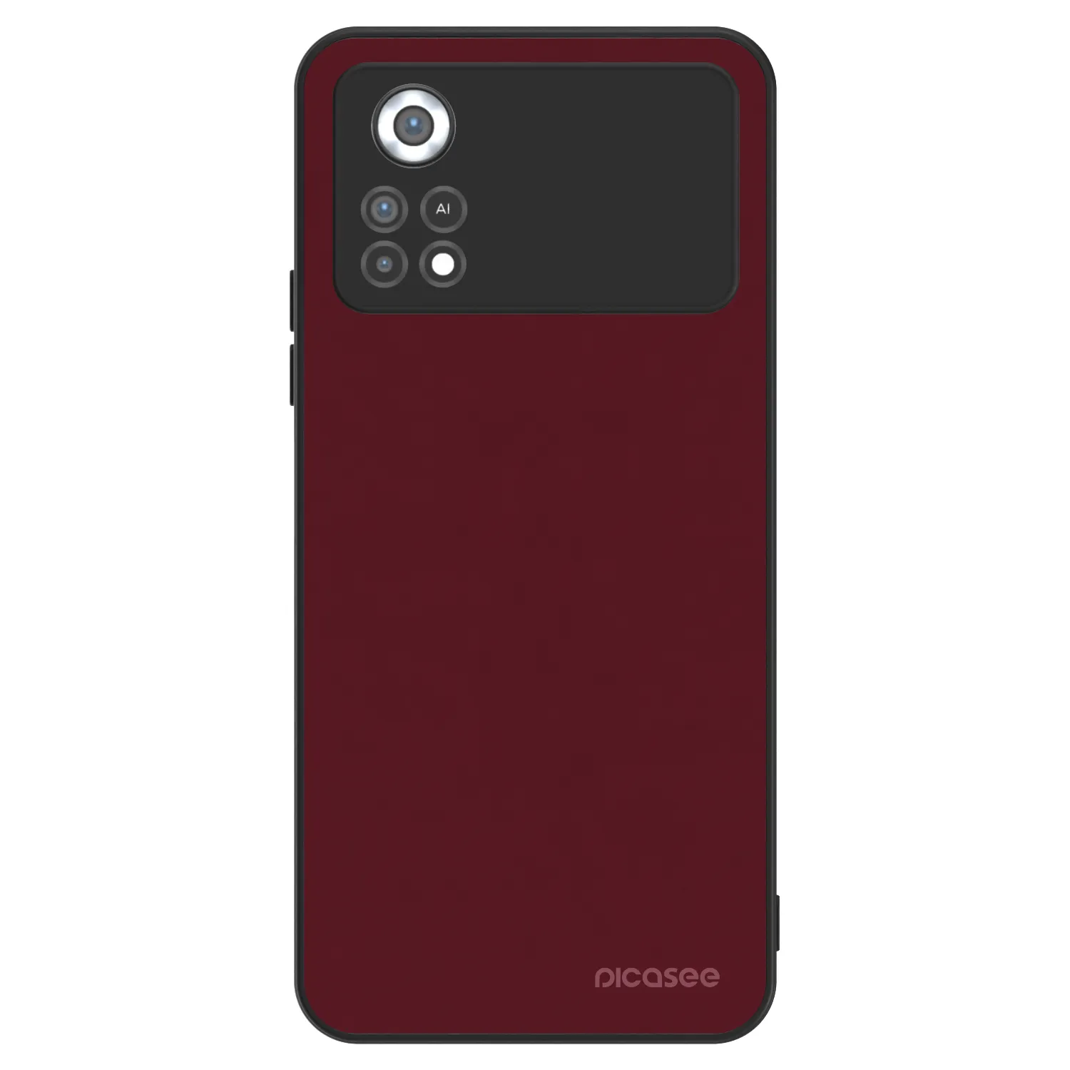 Picasee ULTIMATE CASE za Xiaomi Poco X4 Pro 5G - Burgundy red